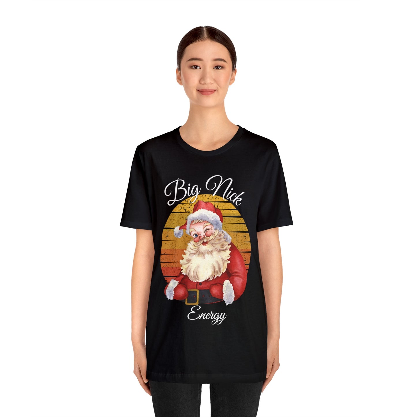 Big Nick Energy - Santa Christmas T Shirt Unisex