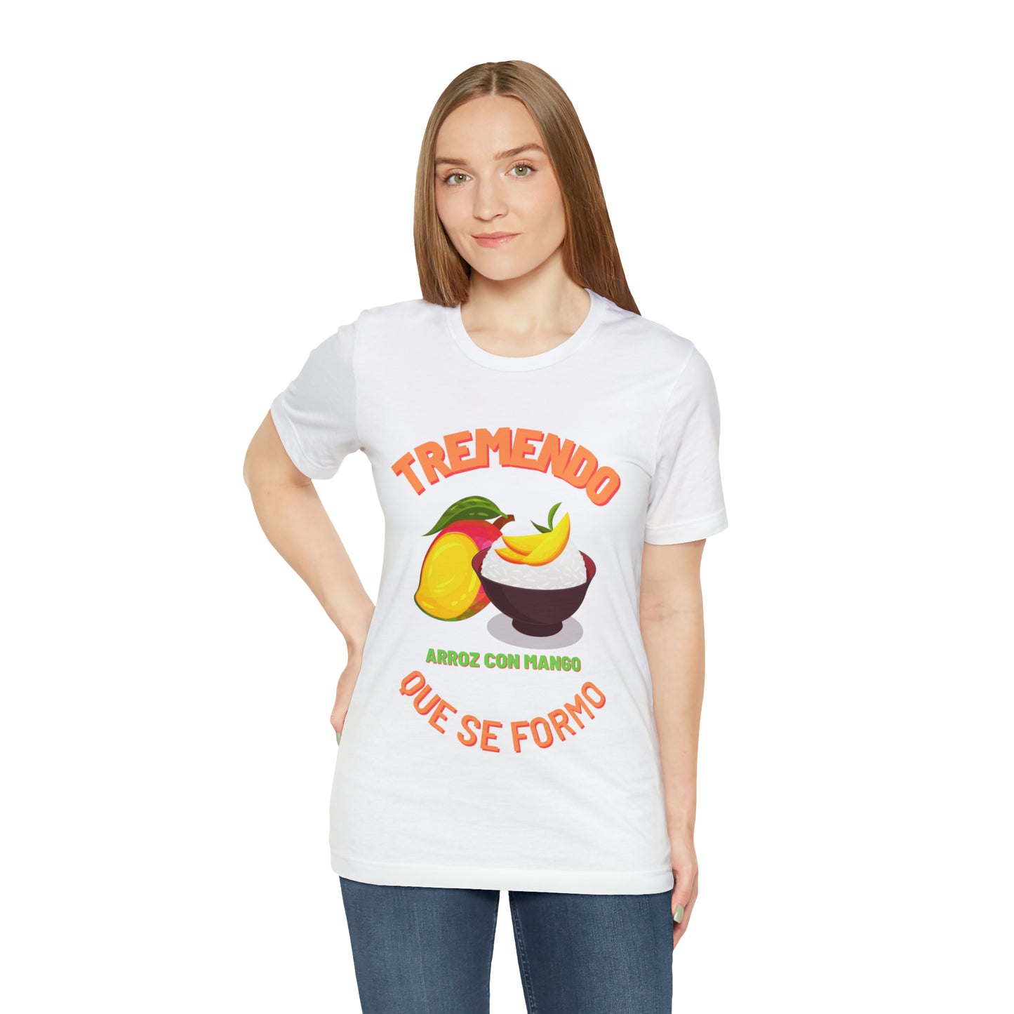 Tremendo Arroz Con Mango Que Se Formo -Unisex Jersey Short Sleeve Tee