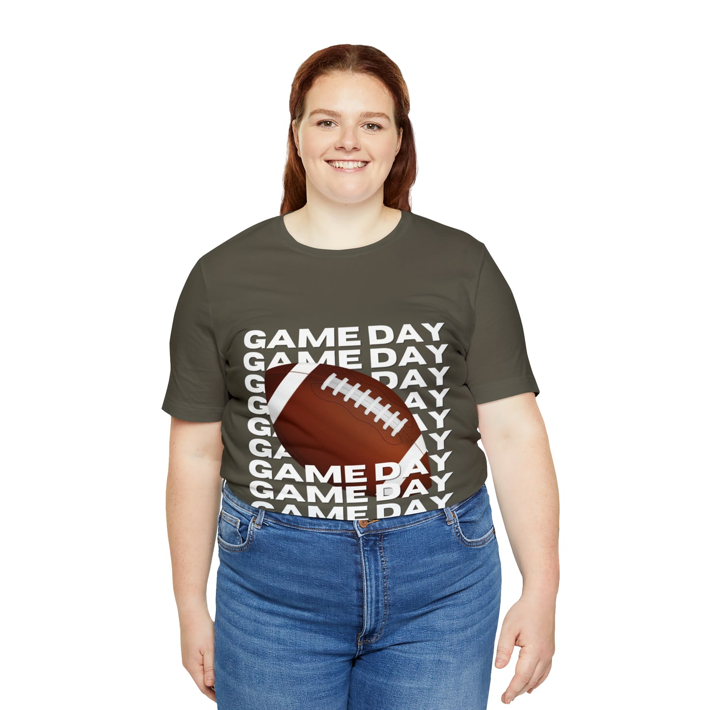 Game Day Football Unisex Jersey Short Sleeve Tee