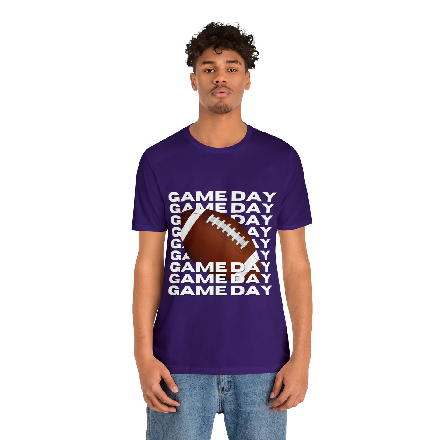 Game Day Football Unisex Jersey Short Sleeve Tee