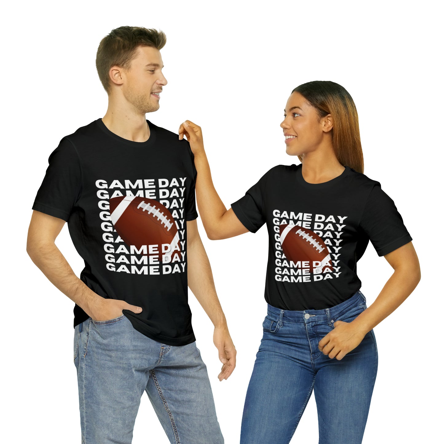 Game Day Football Unisex Jersey Short Sleeve Tee