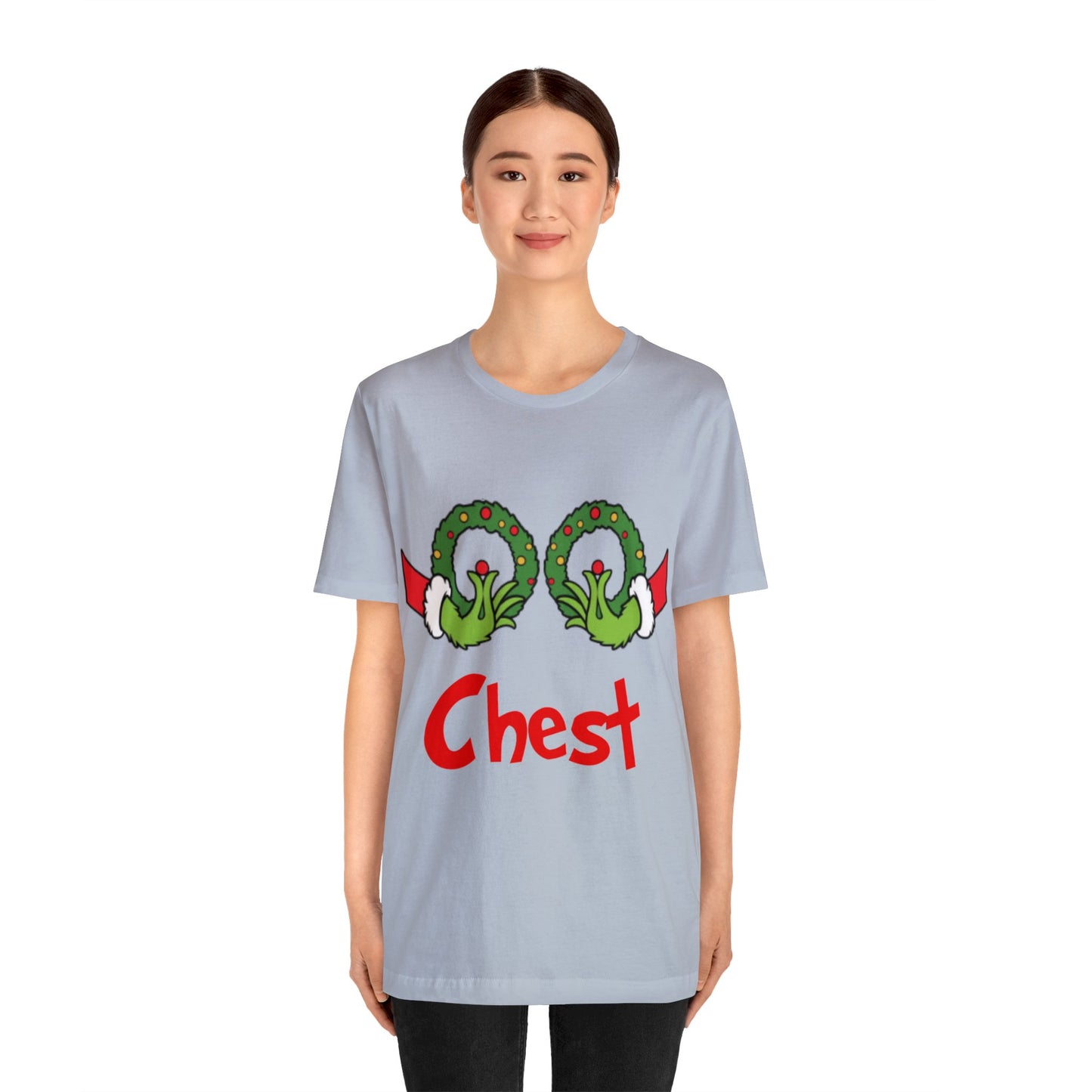 Grinch Couples T-shirt (Chest) Unisex Jersey Short Sleeve Tee