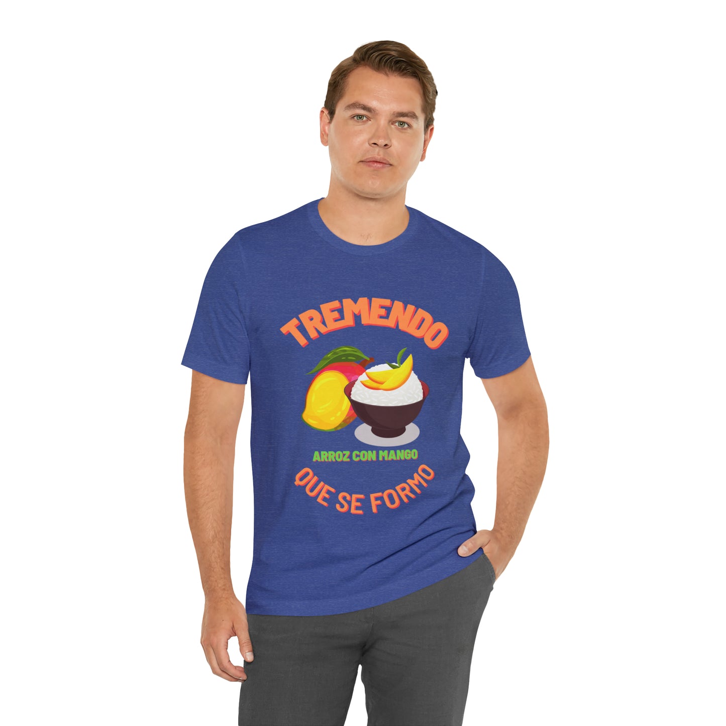 Tremendo Arroz Con Mango Que Se Formo -Unisex Jersey Short Sleeve Tee