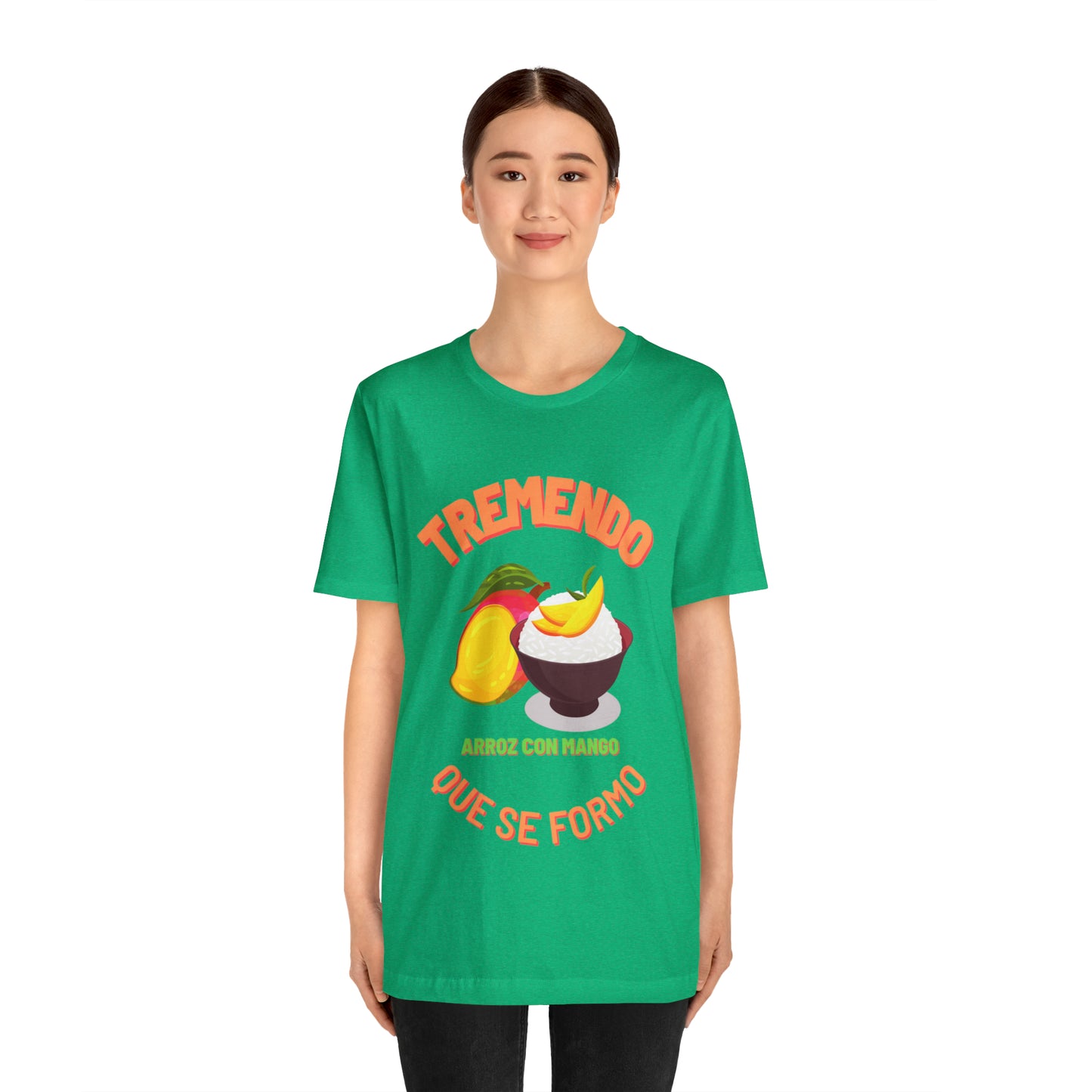 Tremendo Arroz Con Mango Que Se Formo -Unisex Jersey Short Sleeve Tee