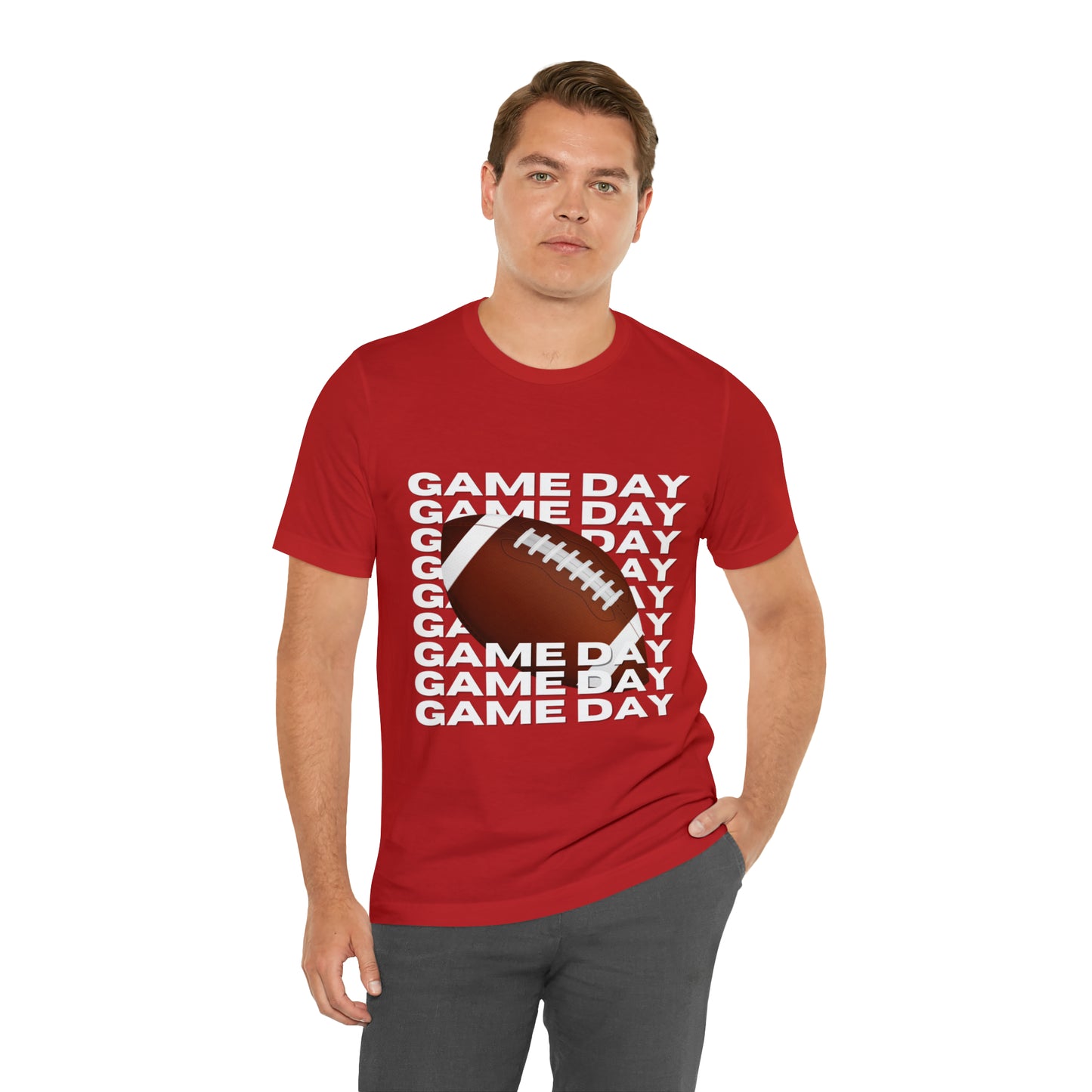 Game Day Football Unisex Jersey Short Sleeve Tee