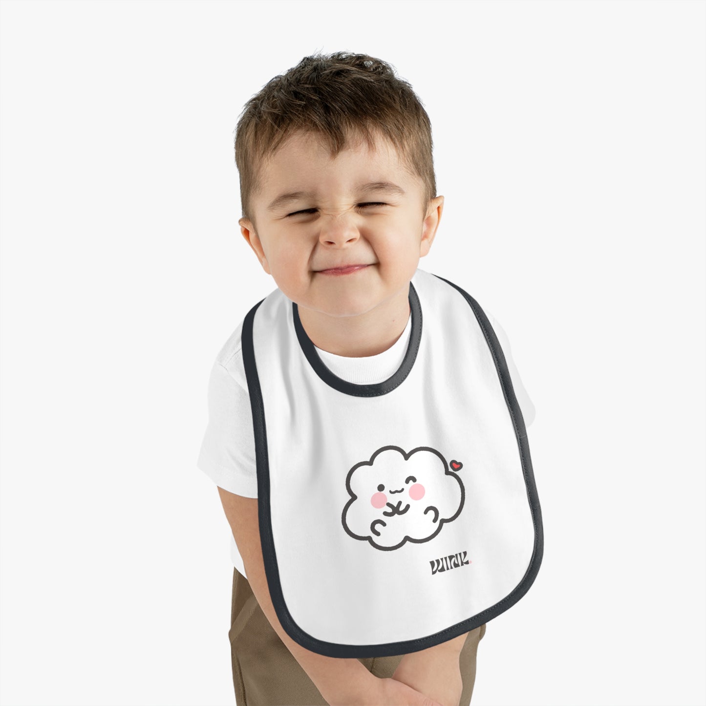 Wink- Cumulo Cuties Baby Contrast Trim Jersey Bib