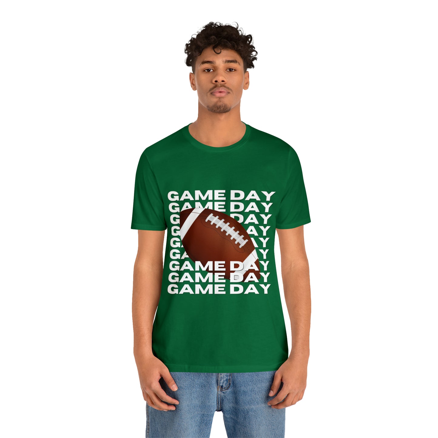 Game Day Football Unisex Jersey Short Sleeve Tee