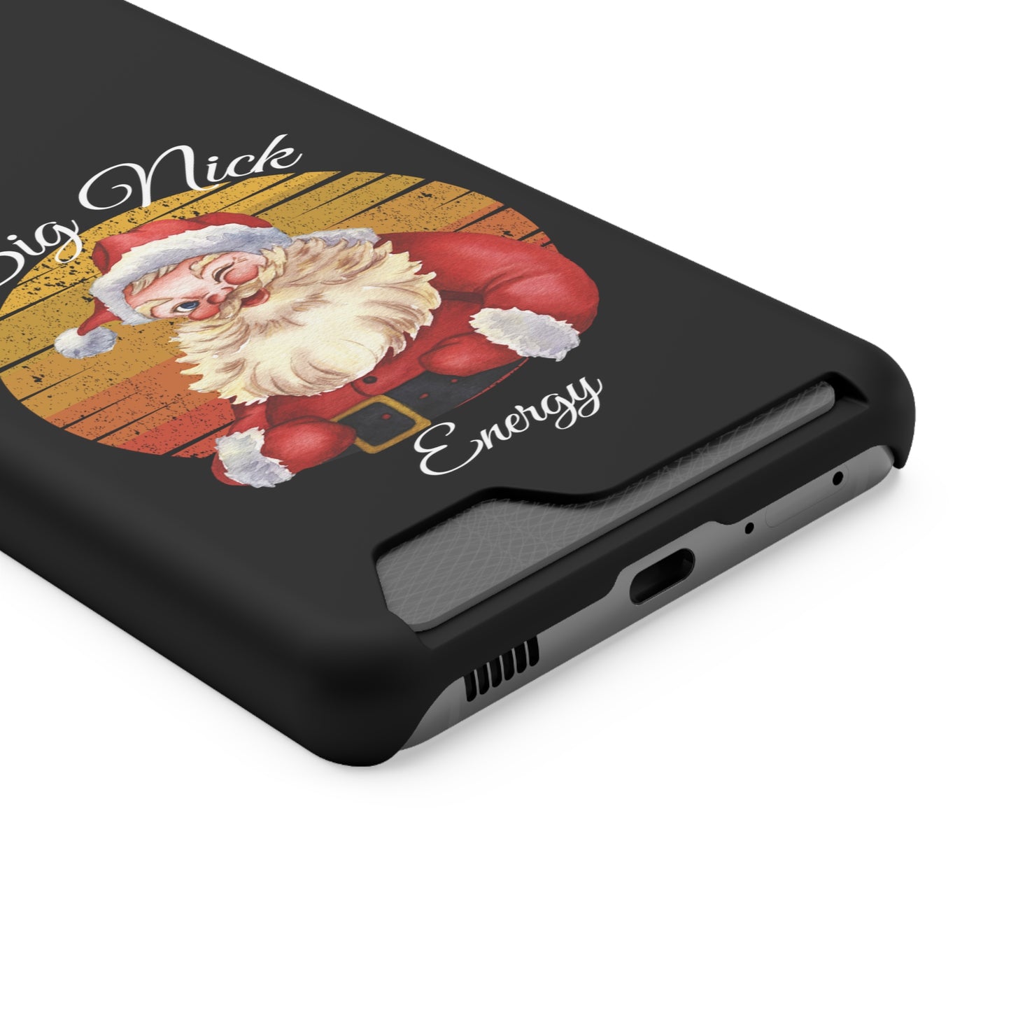 Big Nick Energy Christmas Phone Case With Card Holder