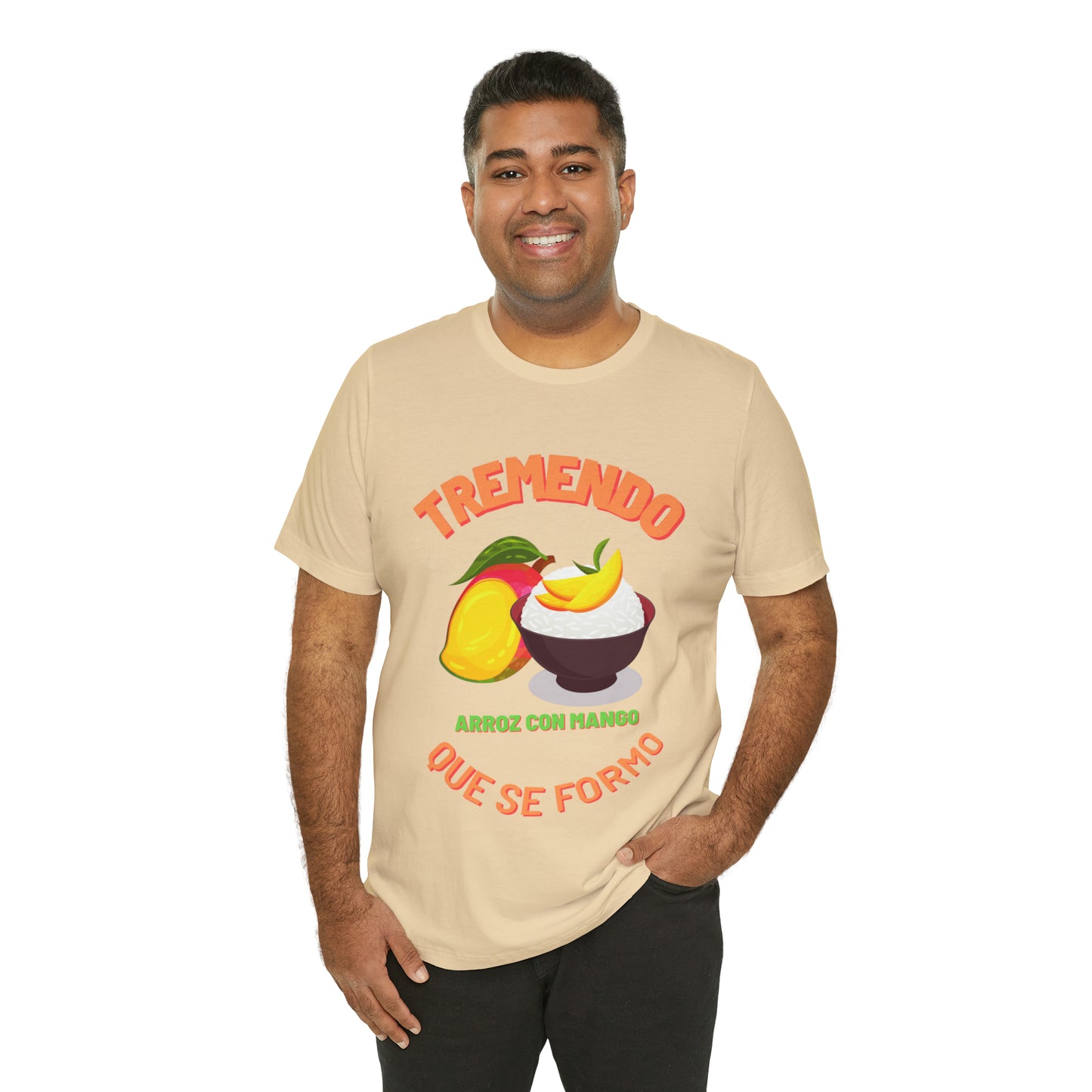 Tremendo Arroz Con Mango Que Se Formo -Unisex Jersey Short Sleeve Tee