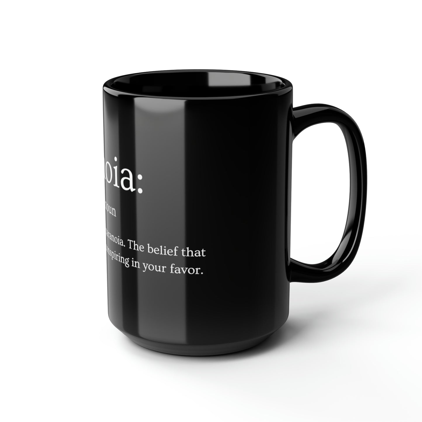 Black Mug, 15oz
