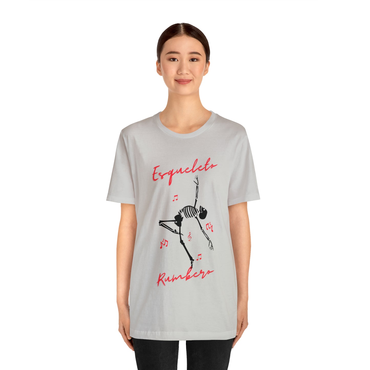 Esqueleto Rumbero Unisex Jersey Short Sleeve Tee