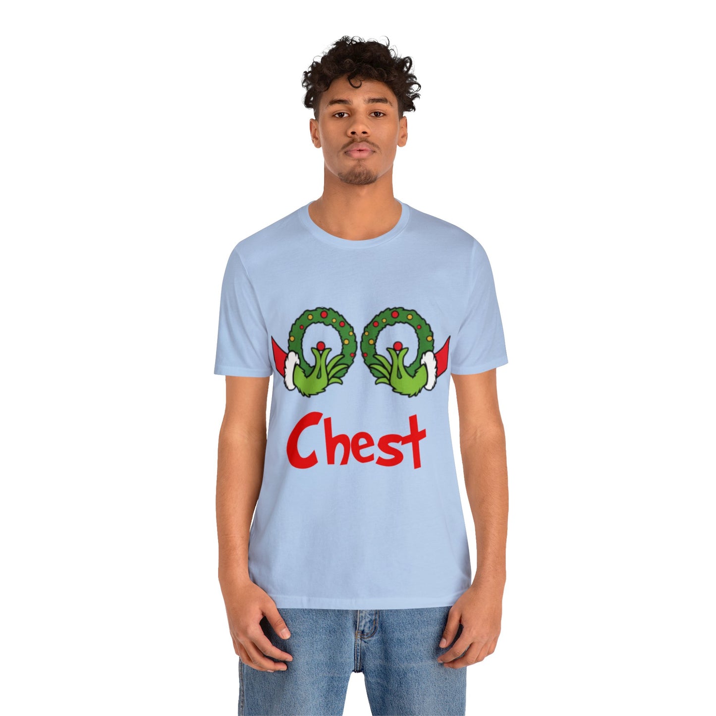 Grinch Couples T-shirt (Chest) Unisex Jersey Short Sleeve Tee