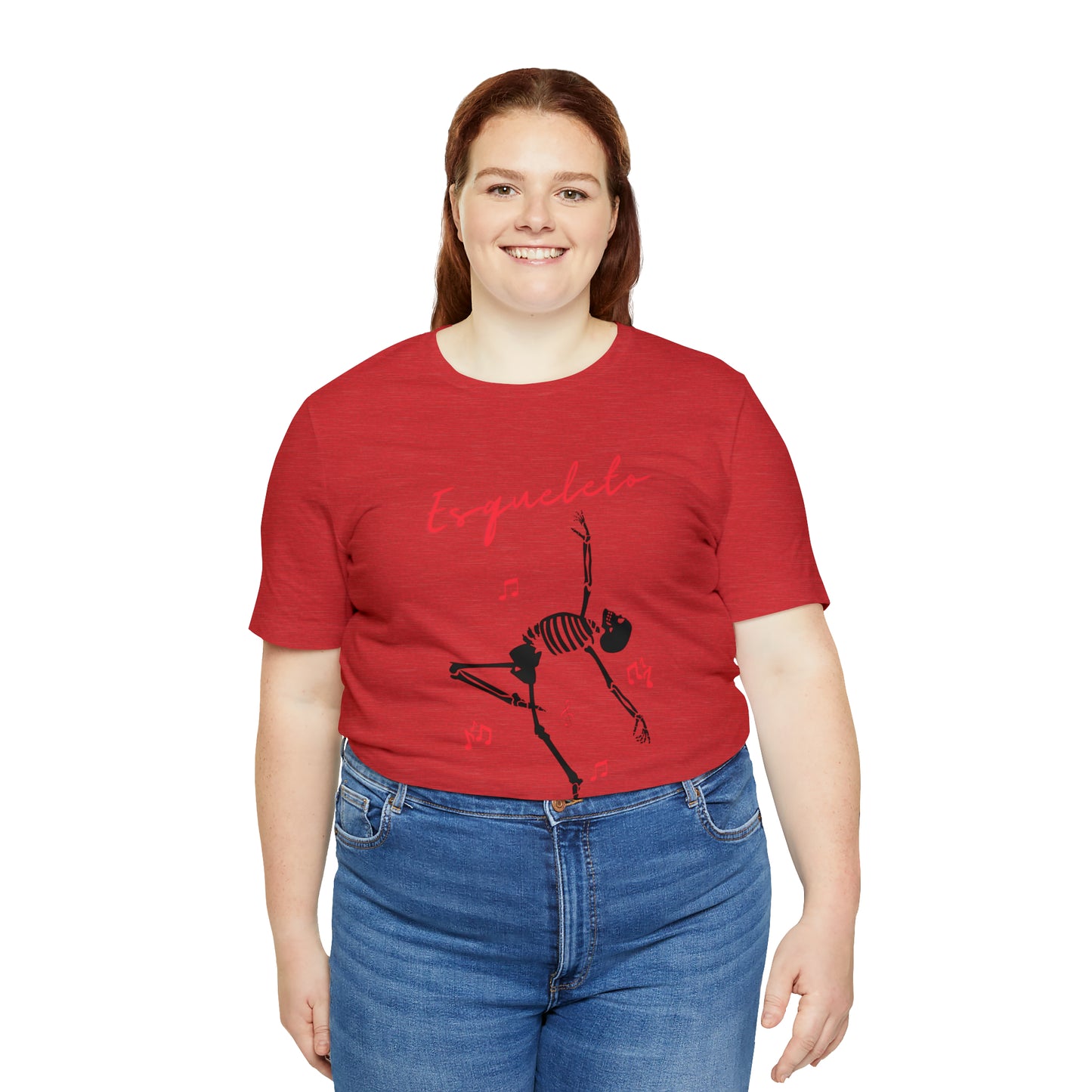 Esqueleto Rumbero Unisex Jersey Short Sleeve Tee
