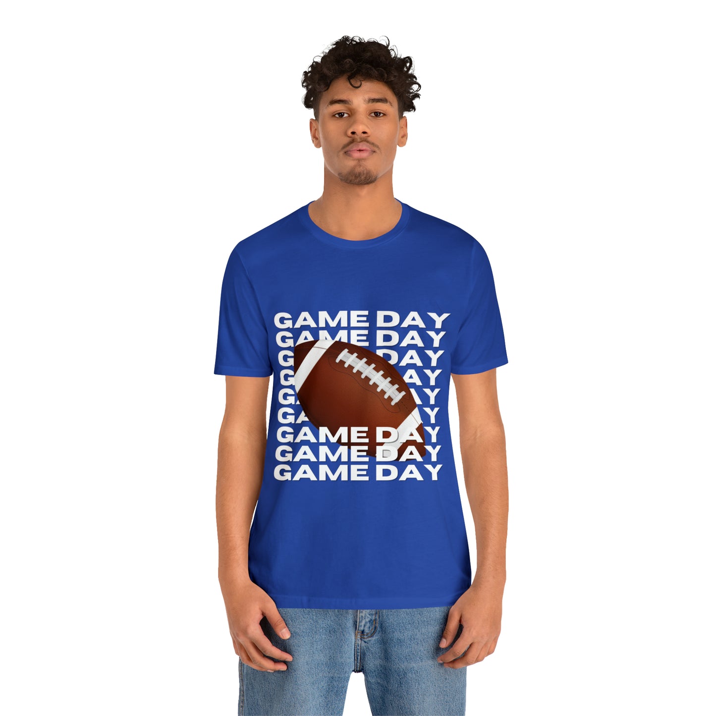 Game Day Football Unisex Jersey Short Sleeve Tee
