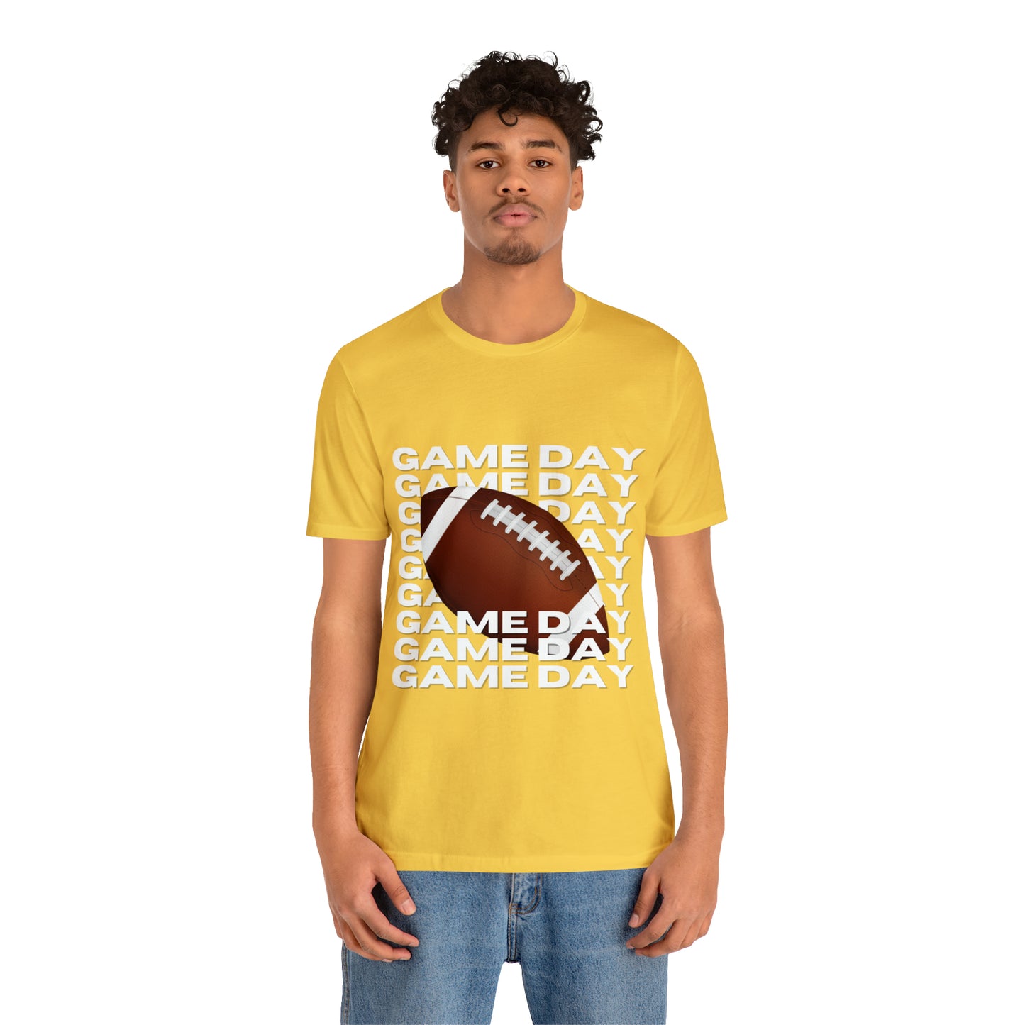 Game Day Football Unisex Jersey Short Sleeve Tee