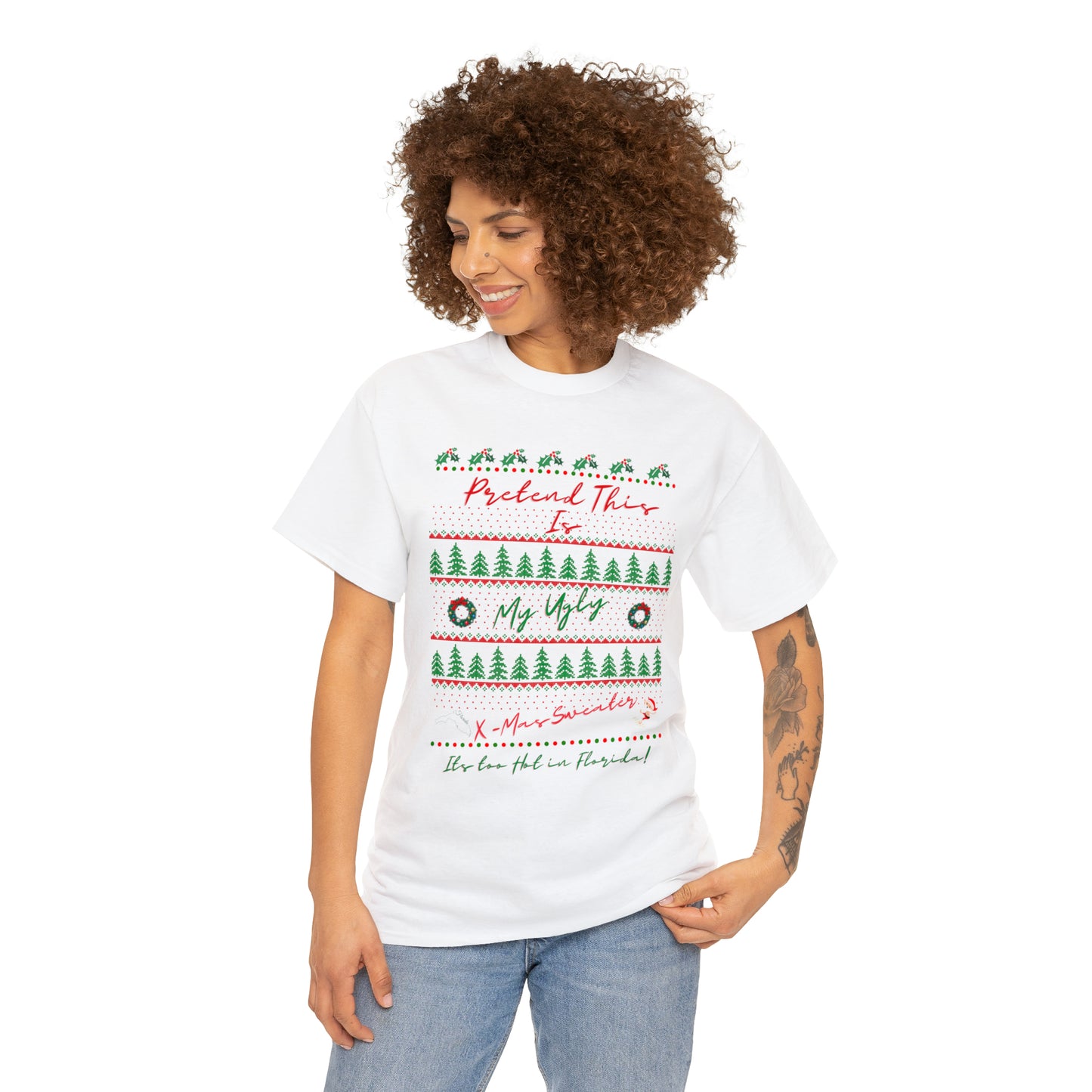 FL Ugly Sweater Unisex Heavy Cotton Tee