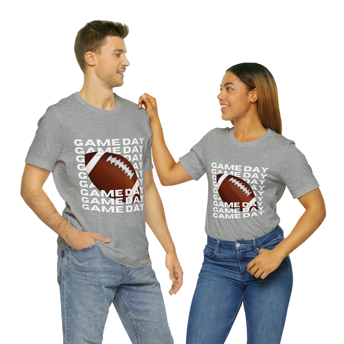 Game Day Football Unisex Jersey Short Sleeve Tee