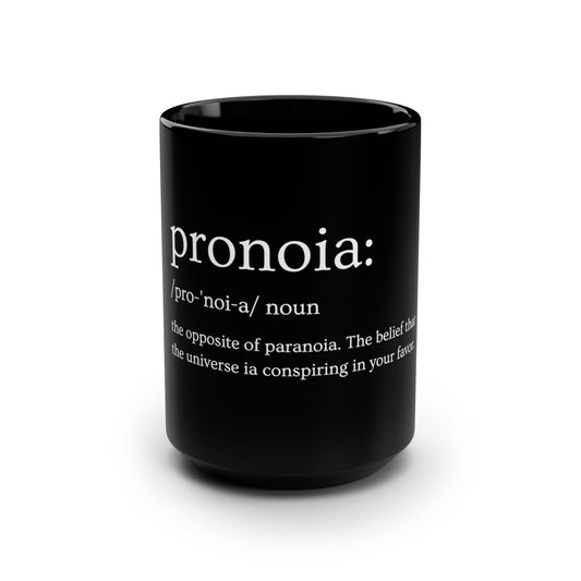 Black Mug, 15oz
