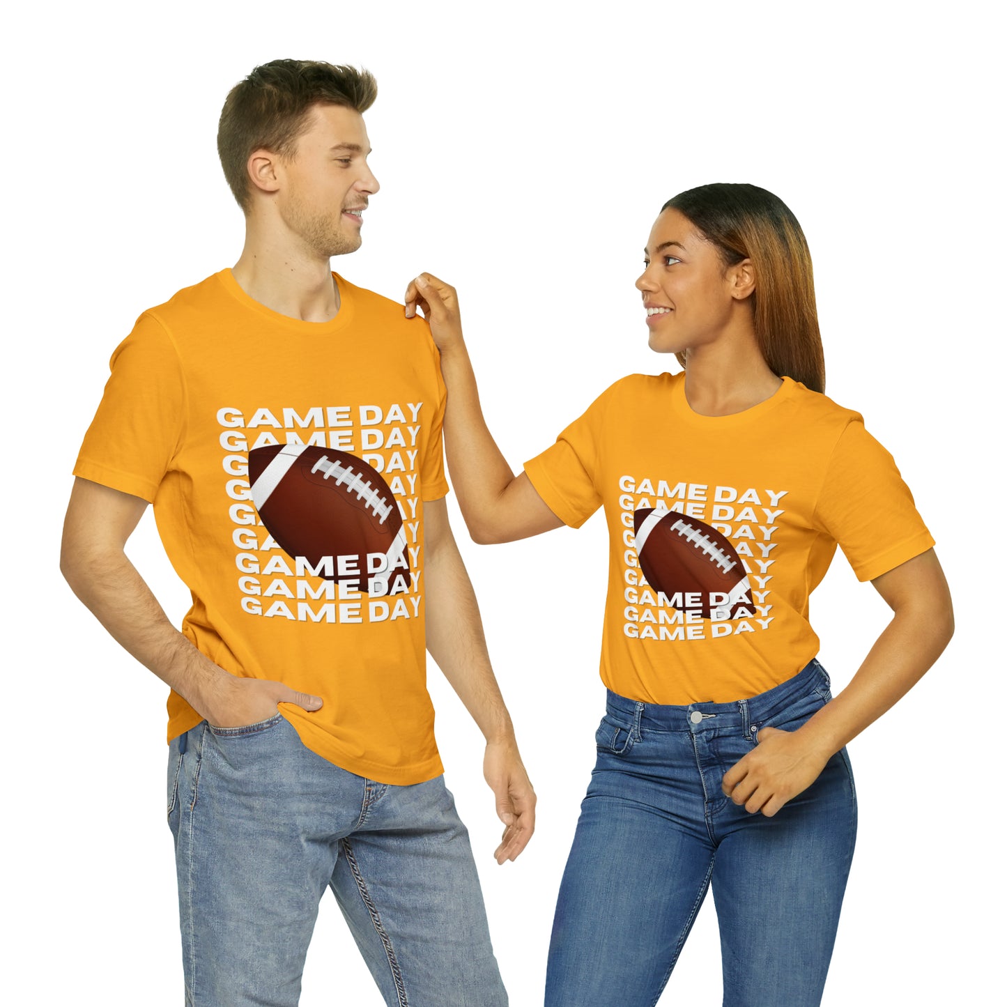 Game Day Football Unisex Jersey Short Sleeve Tee