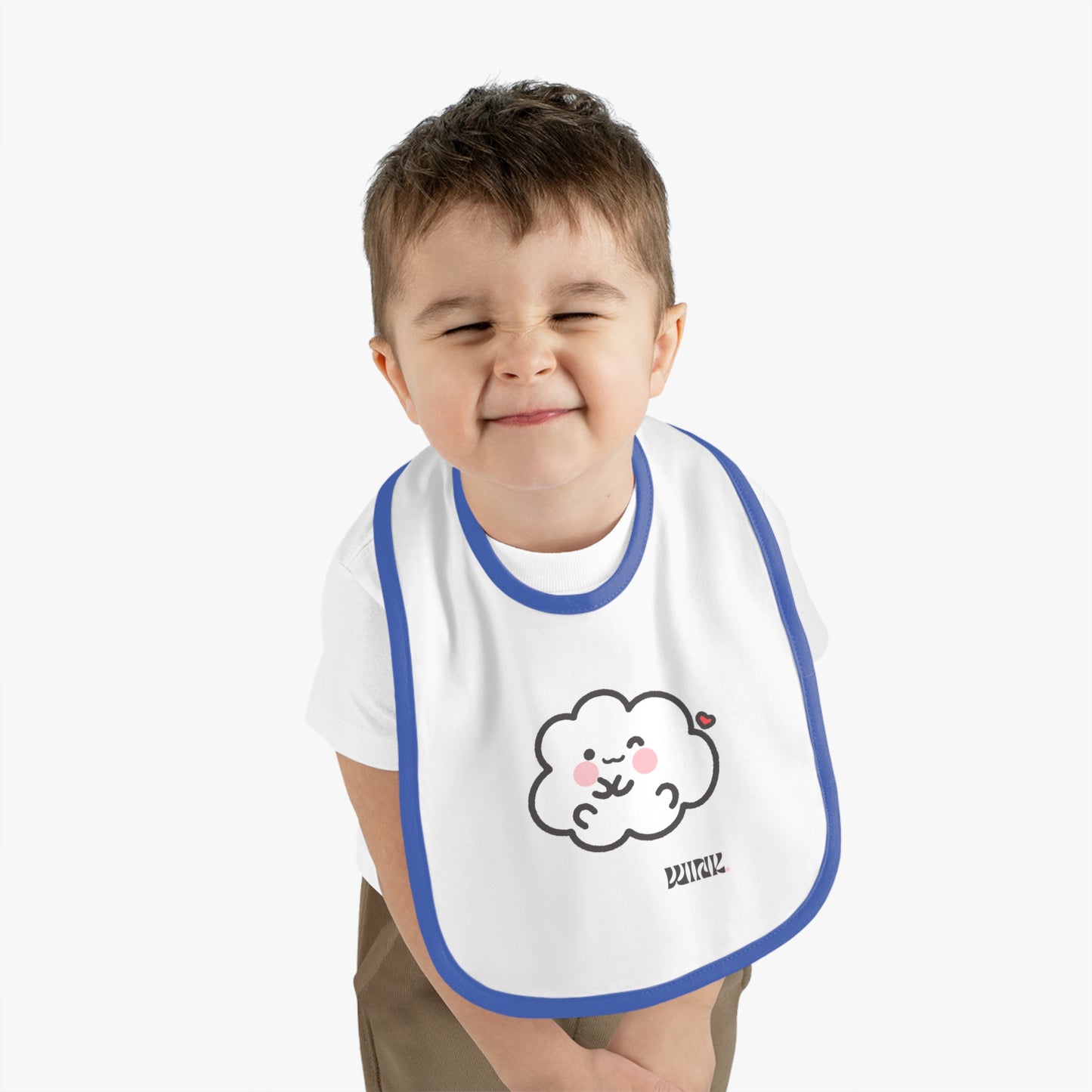 Wink- Cumulo Cuties Baby Contrast Trim Jersey Bib