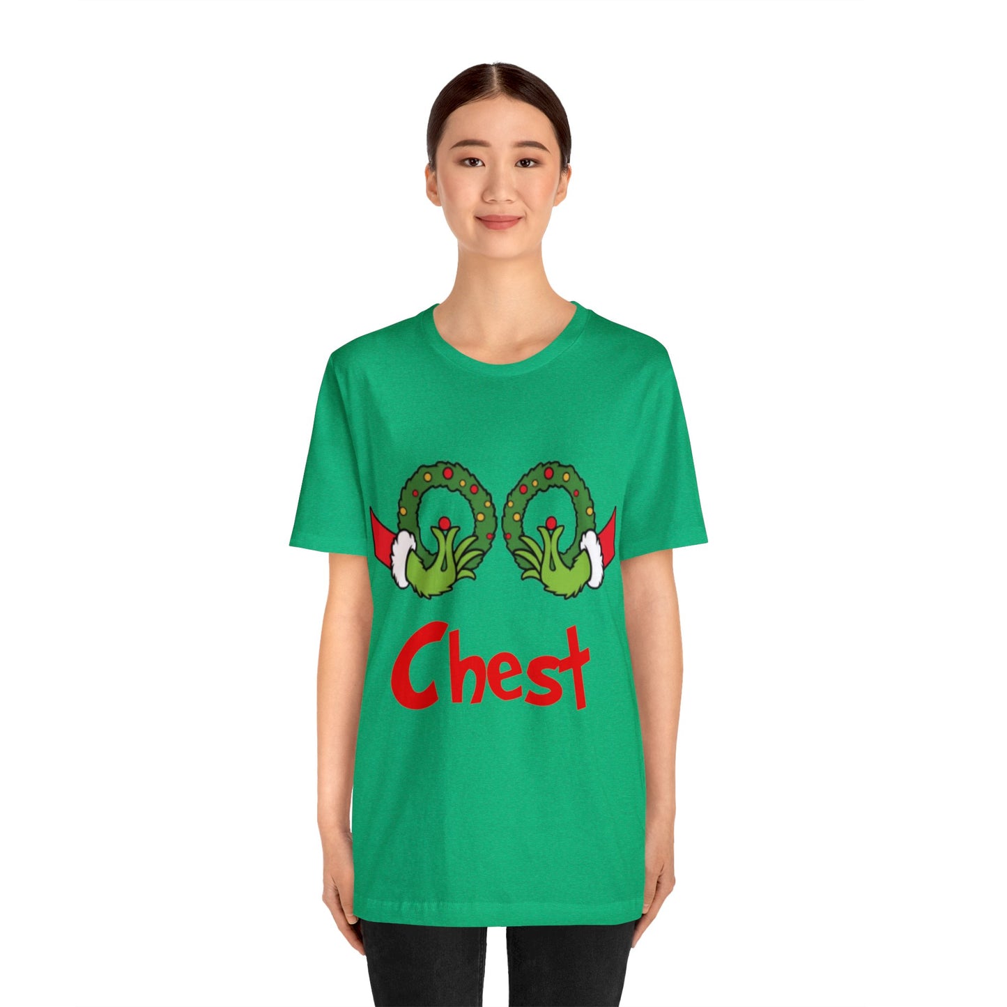 Grinch Couples T-shirt (Chest) Unisex Jersey Short Sleeve Tee