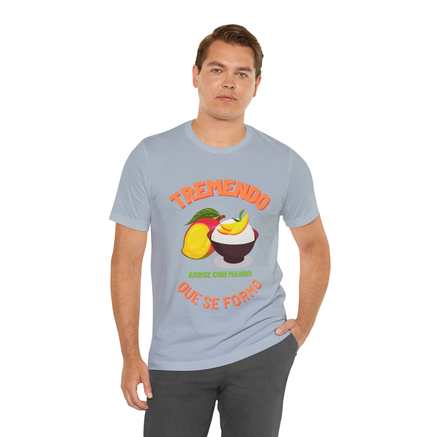 Tremendo Arroz Con Mango Que Se Formo -Unisex Jersey Short Sleeve Tee