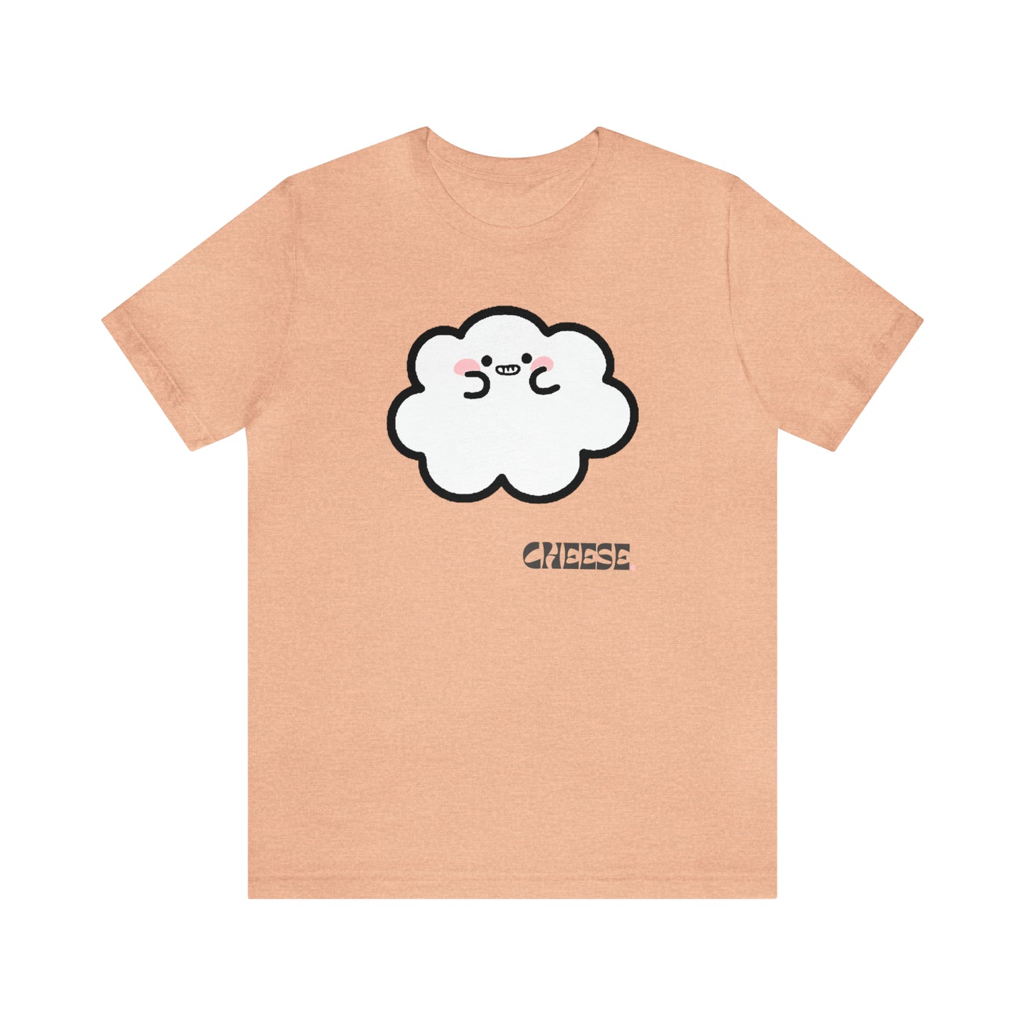 Cheese- Cumulo Cuties Unisex Jersey Short Sleeve Tee