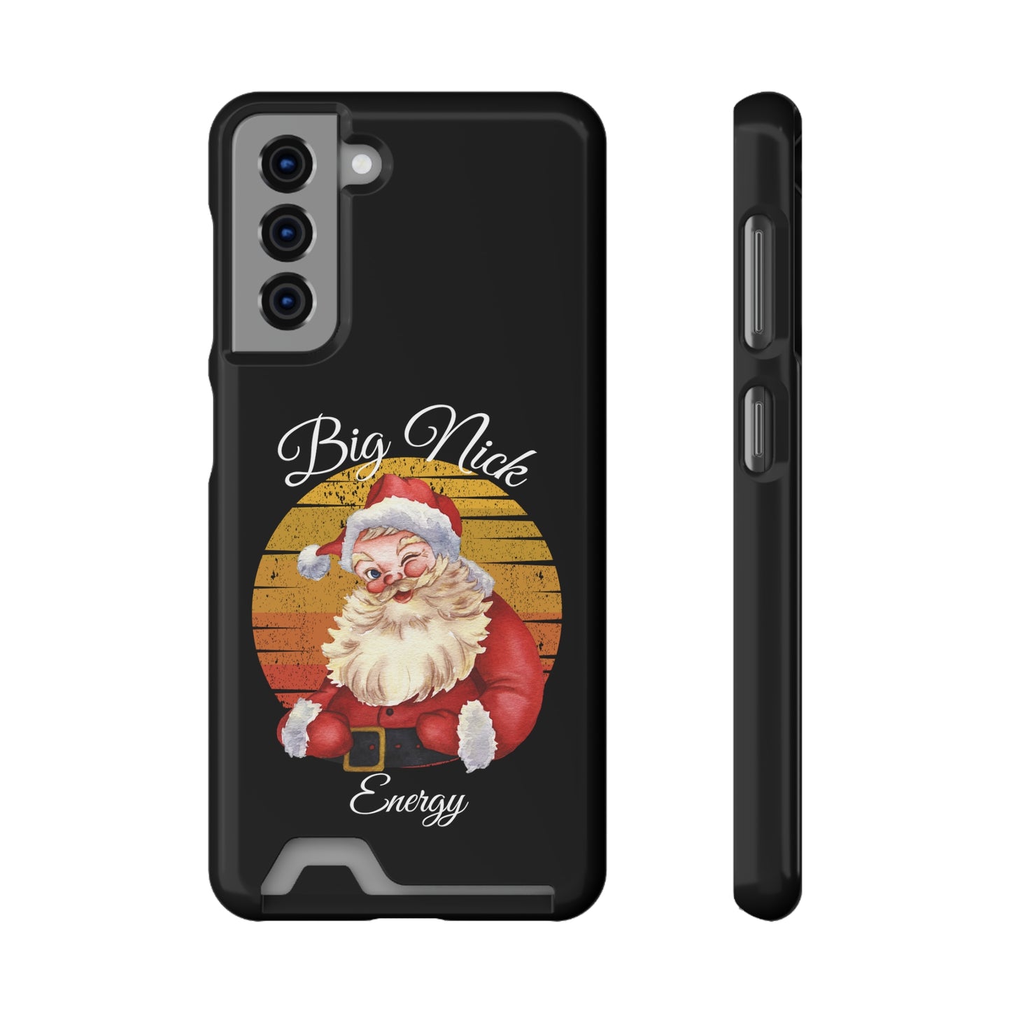 Big Nick Energy Christmas Phone Case With Card Holder