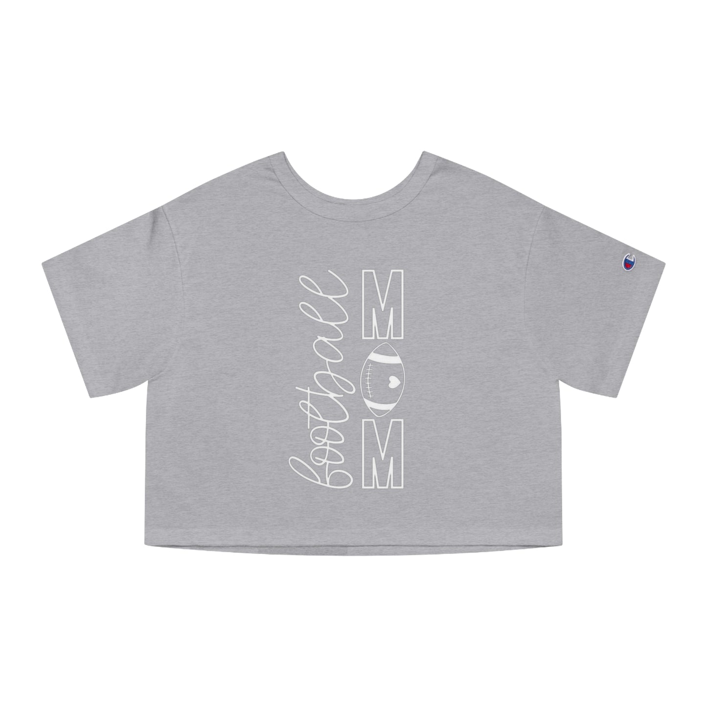 Football Mom Cropped T-Shirt