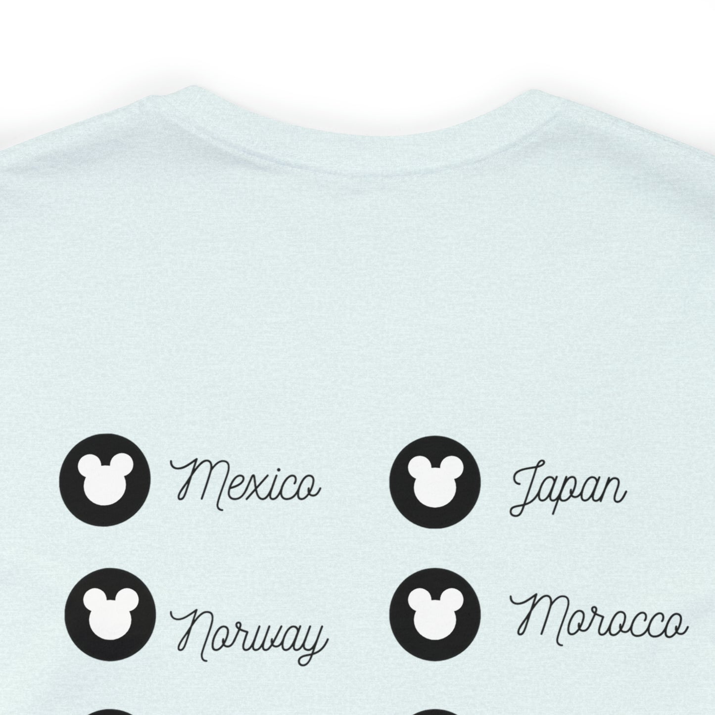 Epcot Drinking Around the World Unisex Jersey Short Sleeve Tee