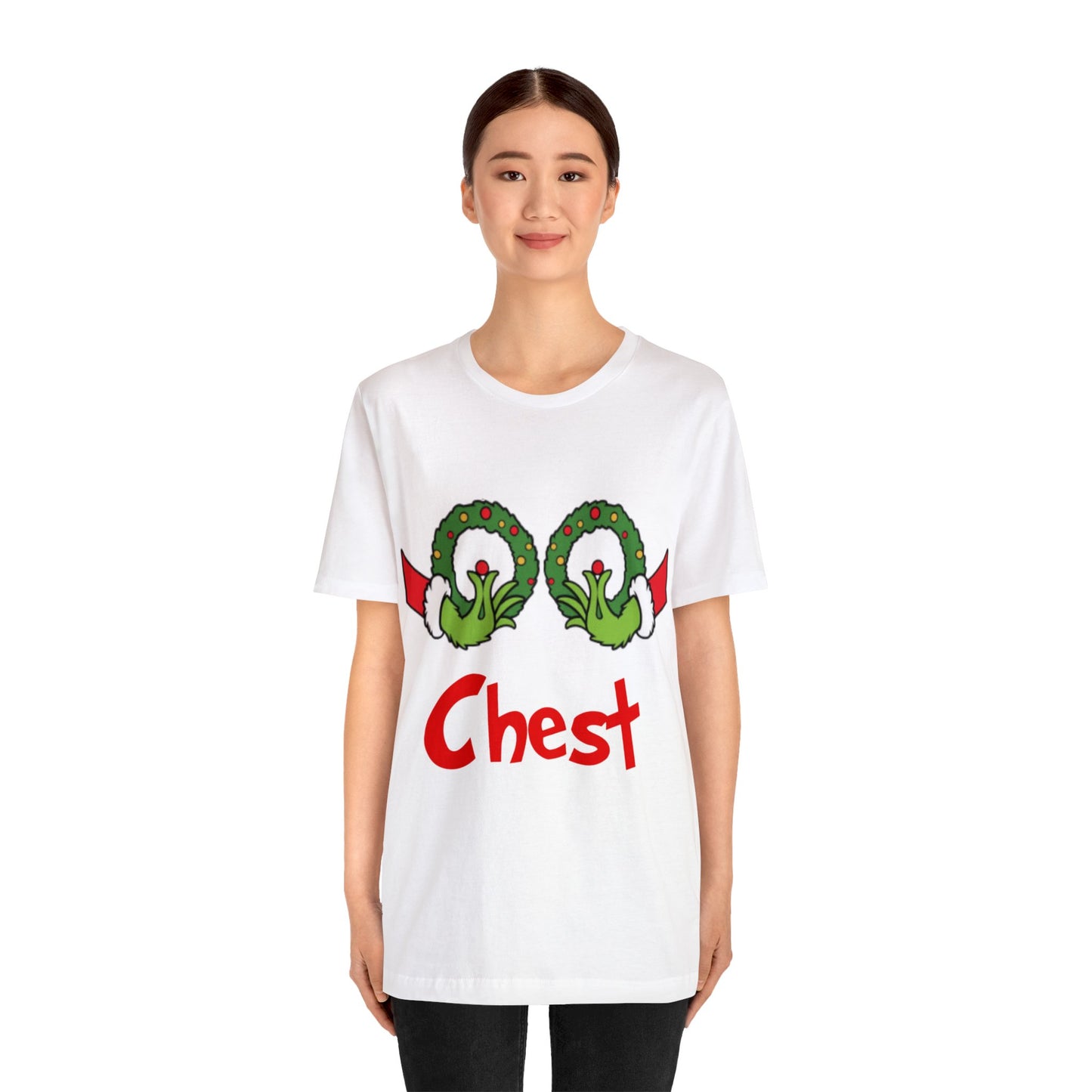 Grinch Couples T-shirt (Chest) Unisex Jersey Short Sleeve Tee