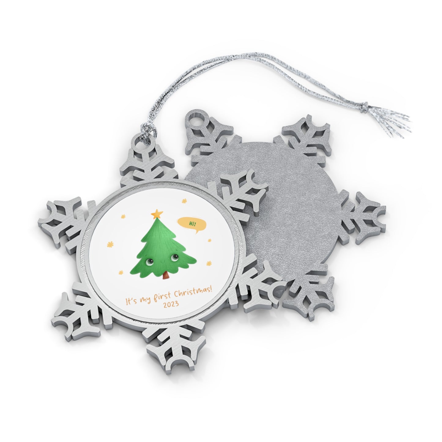 My first Christmas 2023 Pewter Snowflake Ornament
