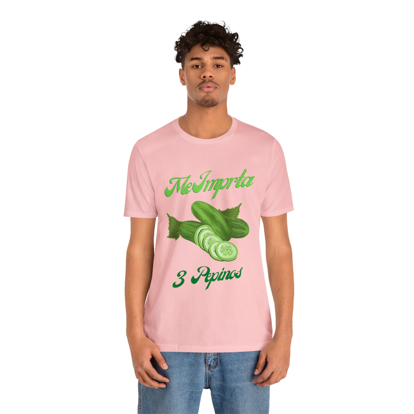 Me Importa 3 Pepinos -Unisex Jersey Short Sleeve Tee