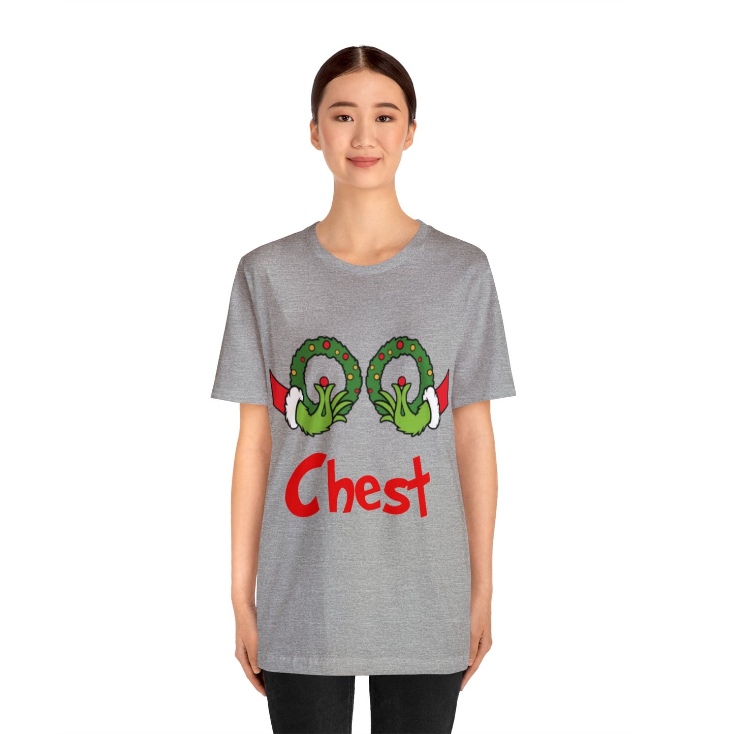 Grinch Couples T-shirt (Chest) Unisex Jersey Short Sleeve Tee