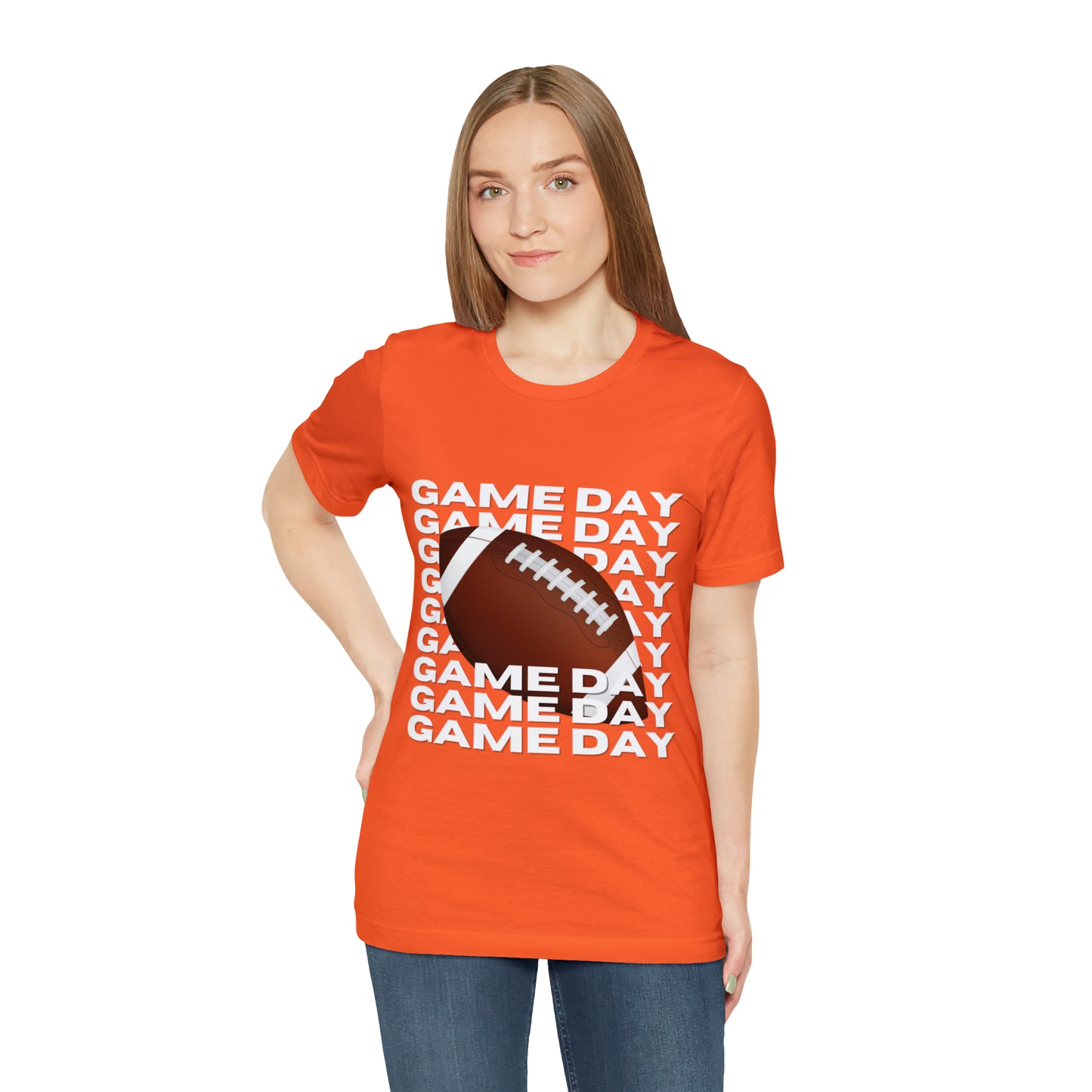 Game Day Football Unisex Jersey Short Sleeve Tee