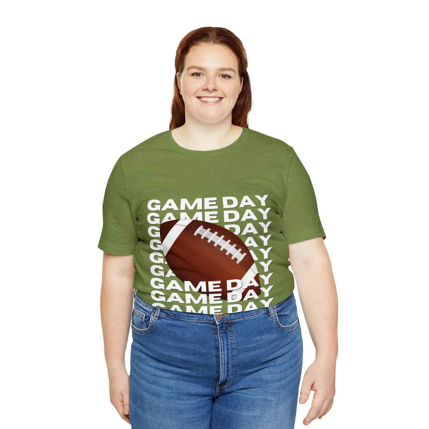 Game Day Football Unisex Jersey Short Sleeve Tee