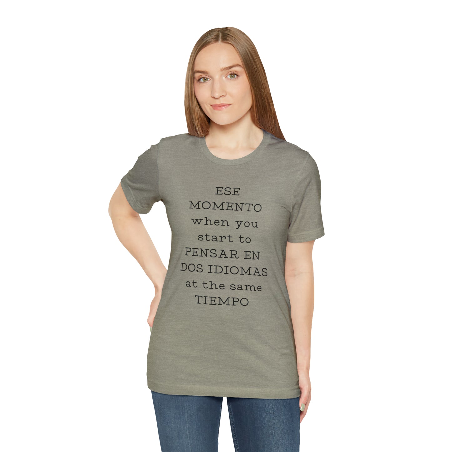 Im Bilingual Unisex Jersey Short Sleeve Tee