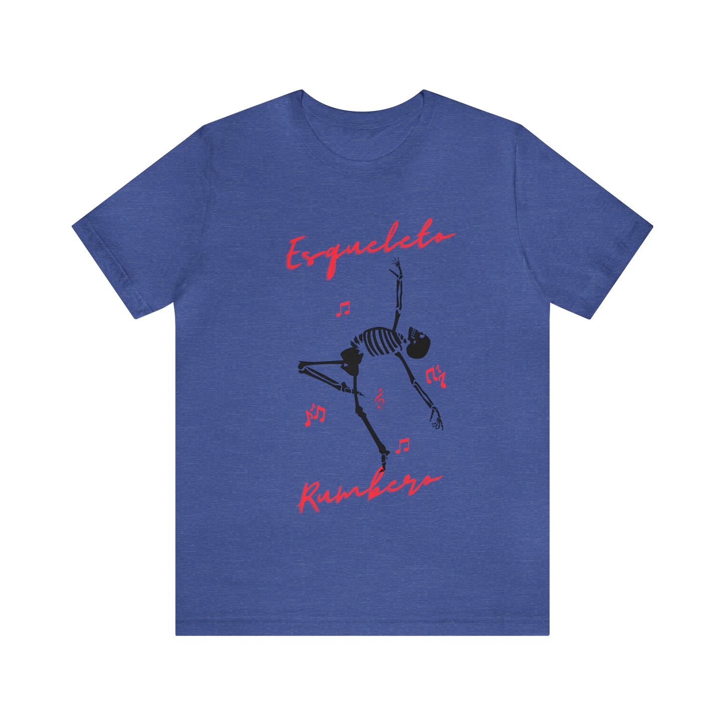 Esqueleto Rumbero Unisex Jersey Short Sleeve Tee
