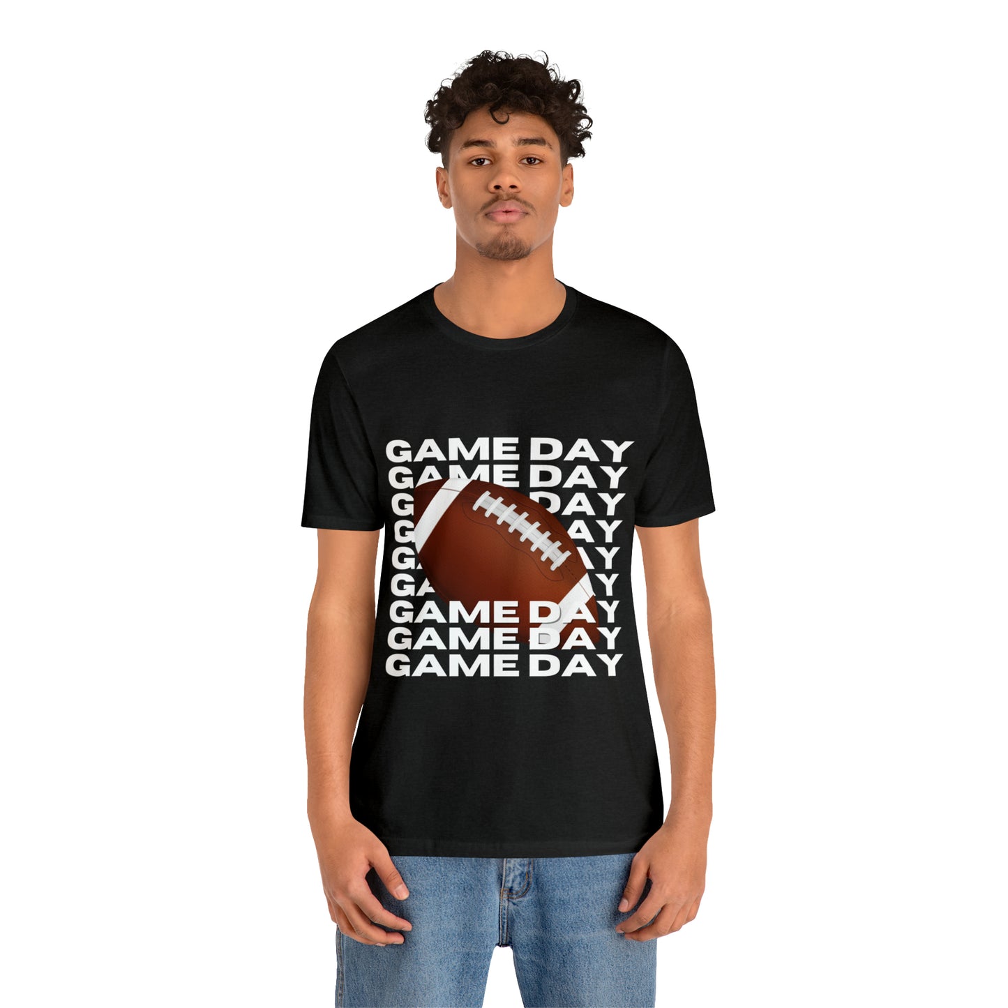 Game Day Football Unisex Jersey Short Sleeve Tee