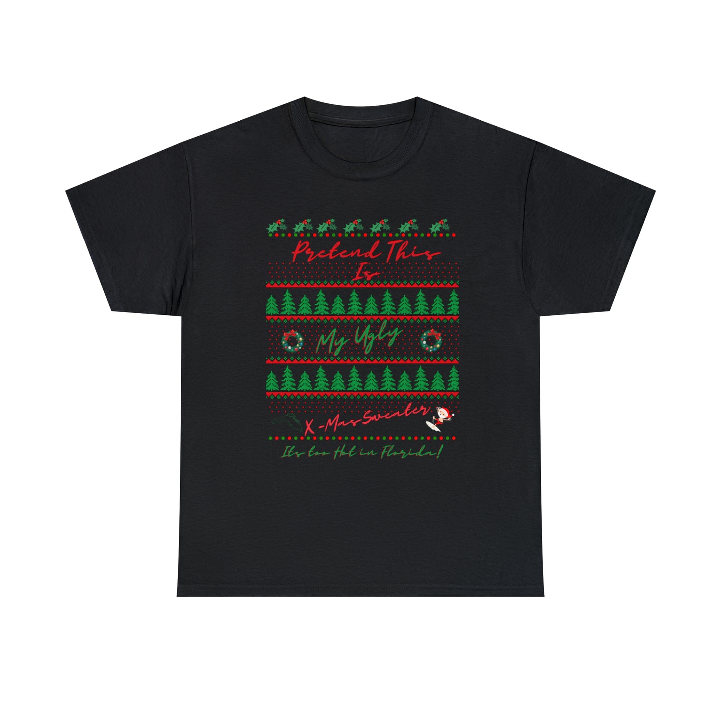 FL Ugly Sweater Unisex Heavy Cotton Tee