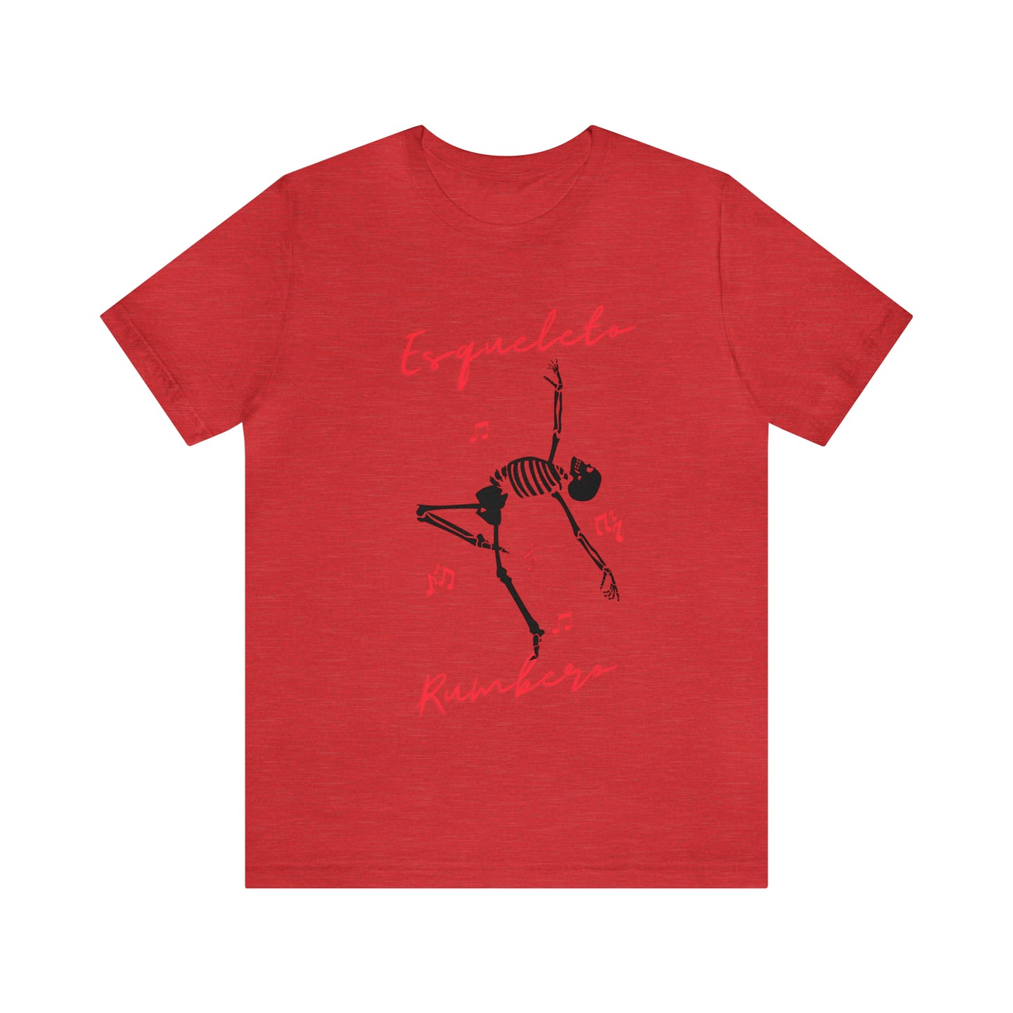 Esqueleto Rumbero Unisex Jersey Short Sleeve Tee