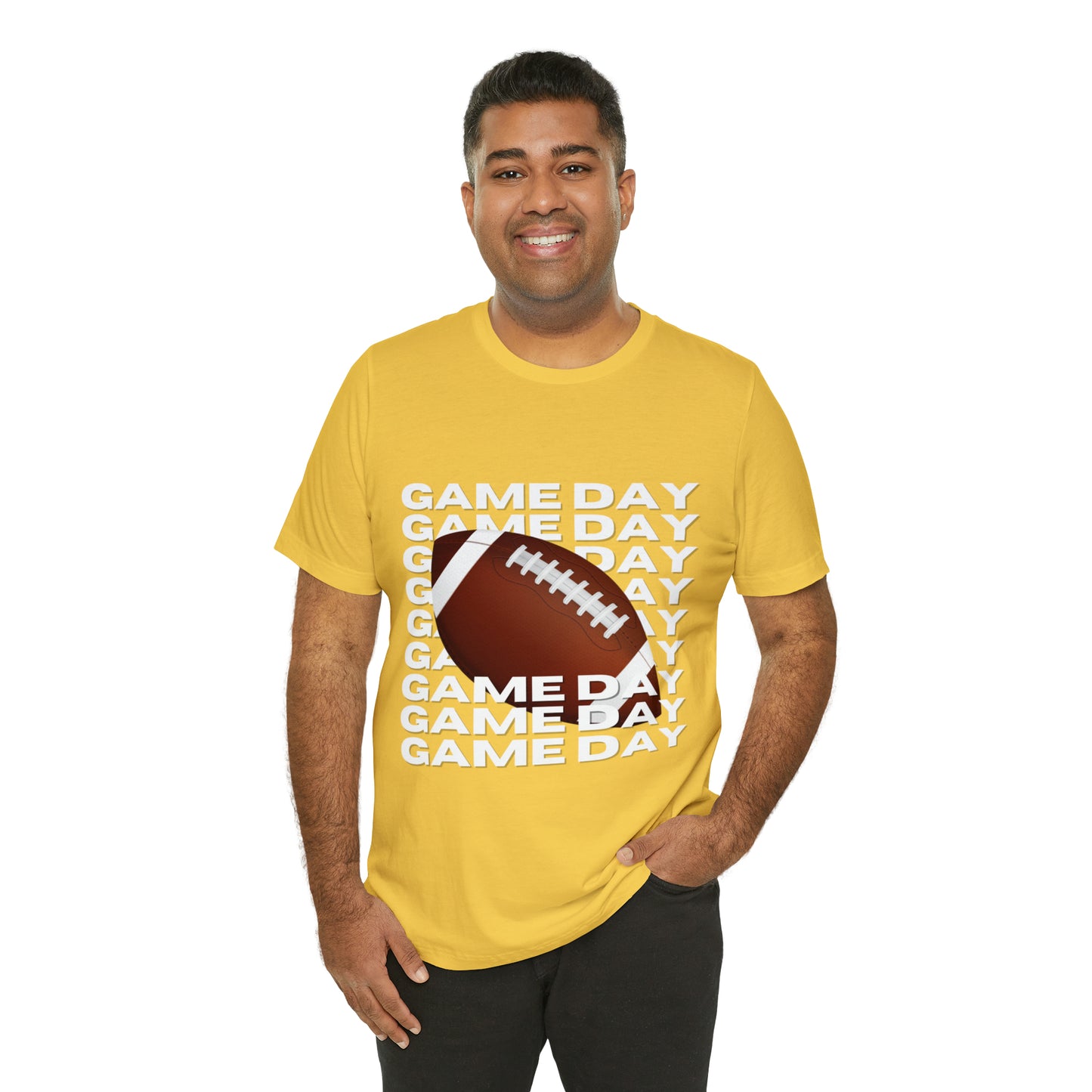 Game Day Football Unisex Jersey Short Sleeve Tee