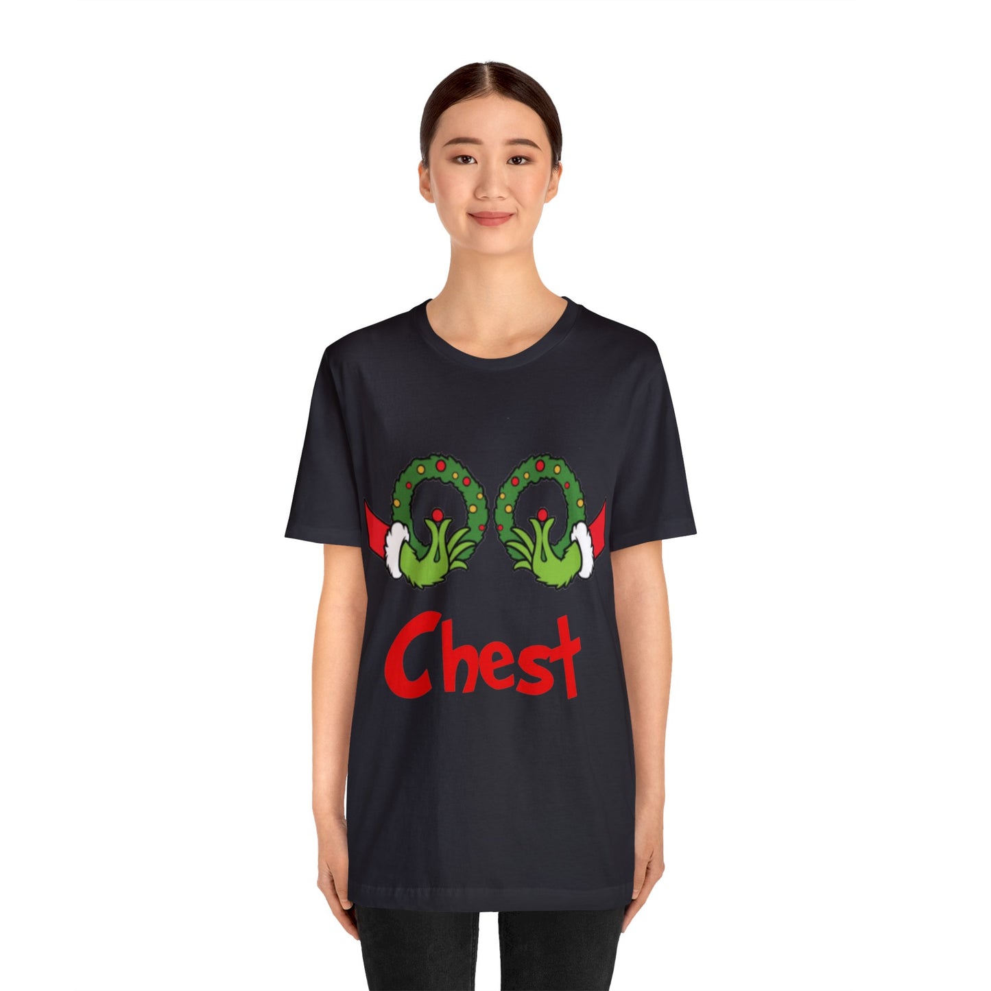 Grinch Couples T-shirt (Chest) Unisex Jersey Short Sleeve Tee