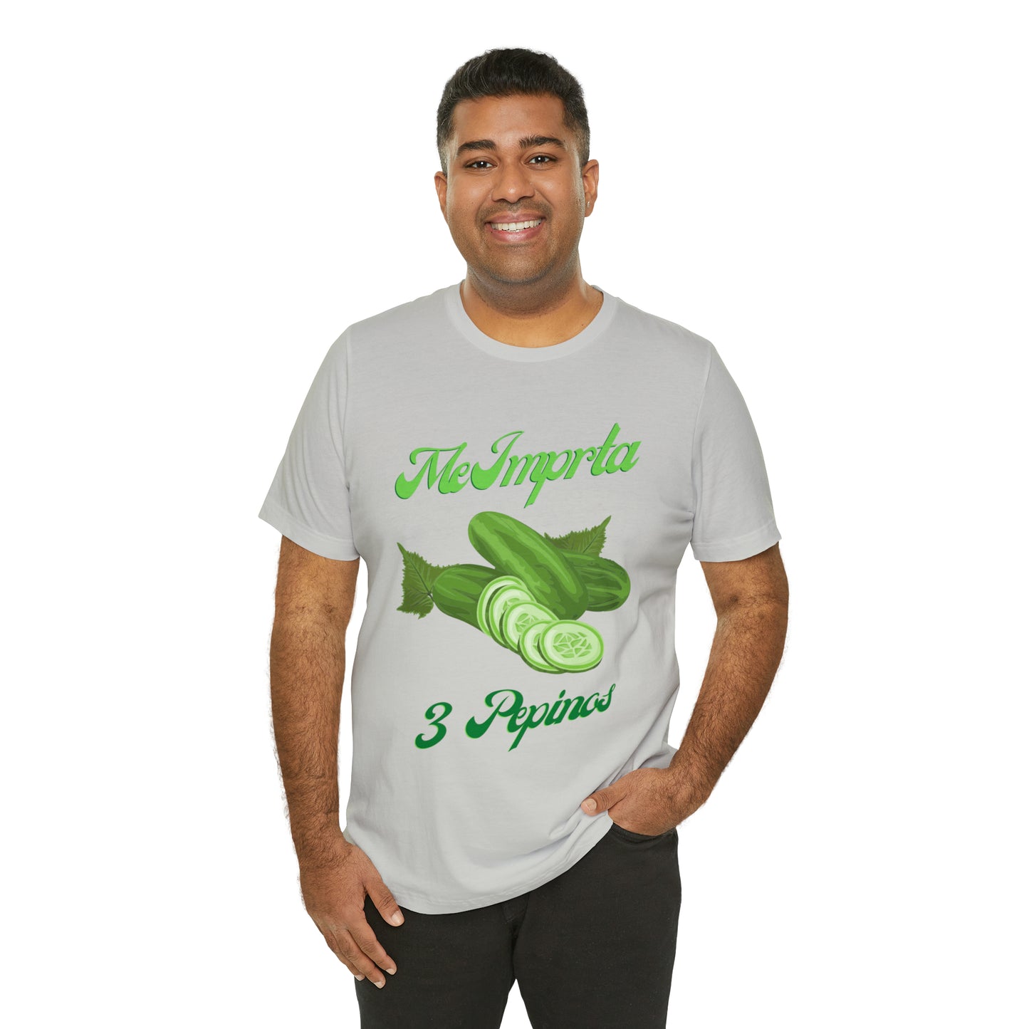 Me Importa 3 Pepinos -Unisex Jersey Short Sleeve Tee