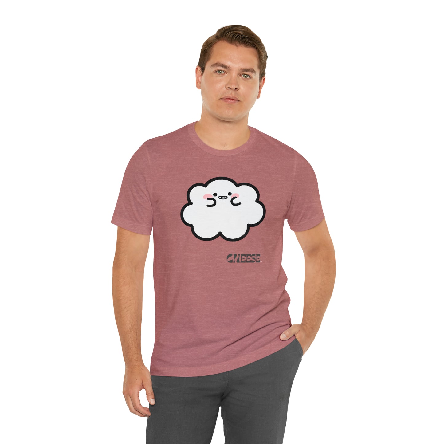 Cheese- Cumulo Cuties Unisex Jersey Short Sleeve Tee
