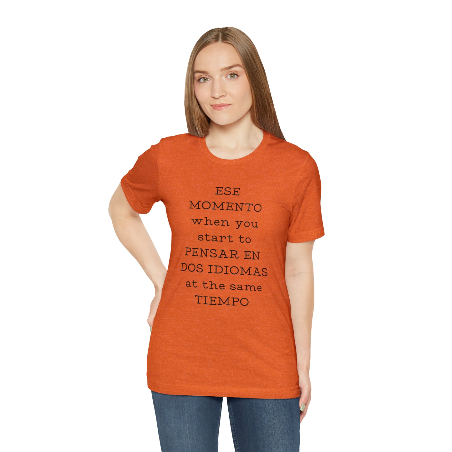 Im Bilingual Unisex Jersey Short Sleeve Tee