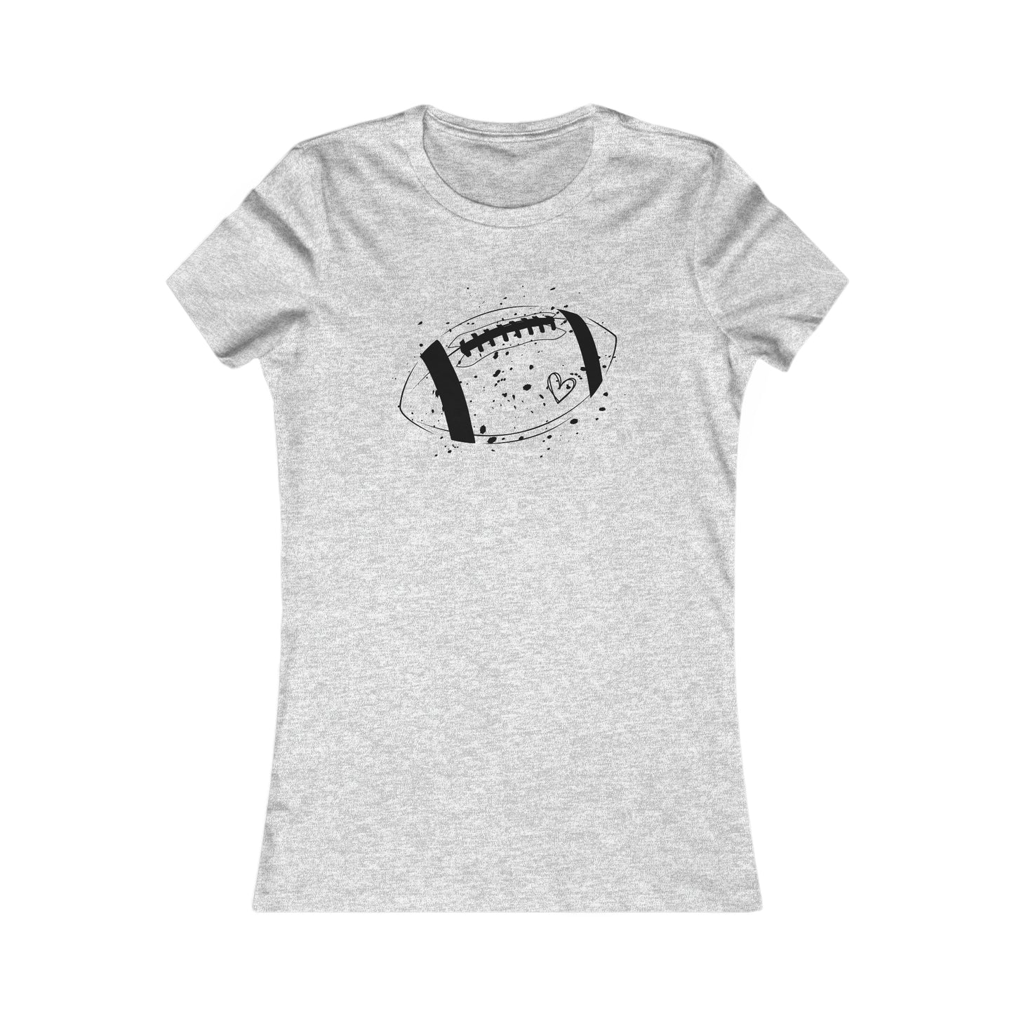Football Blk Design Women's Favorite Tee