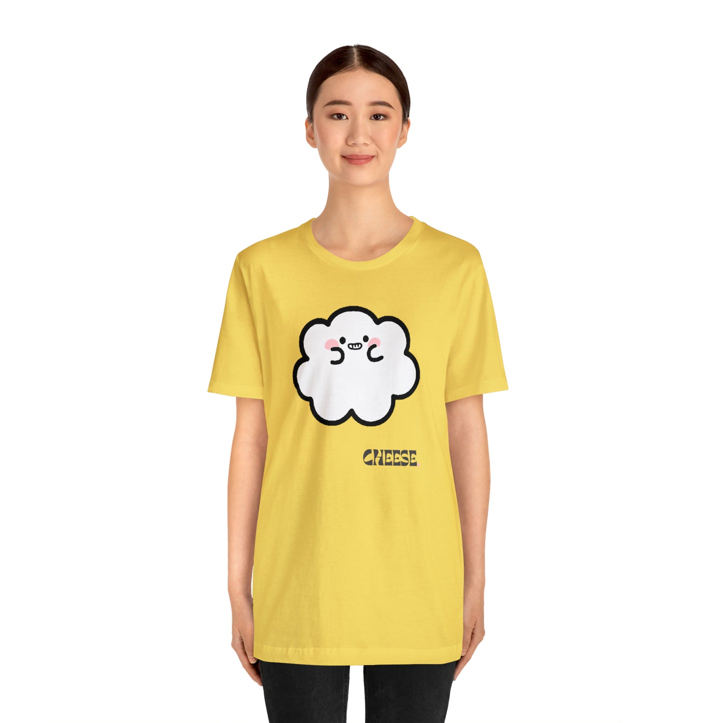 Cheese- Cumulo Cuties Unisex Jersey Short Sleeve Tee