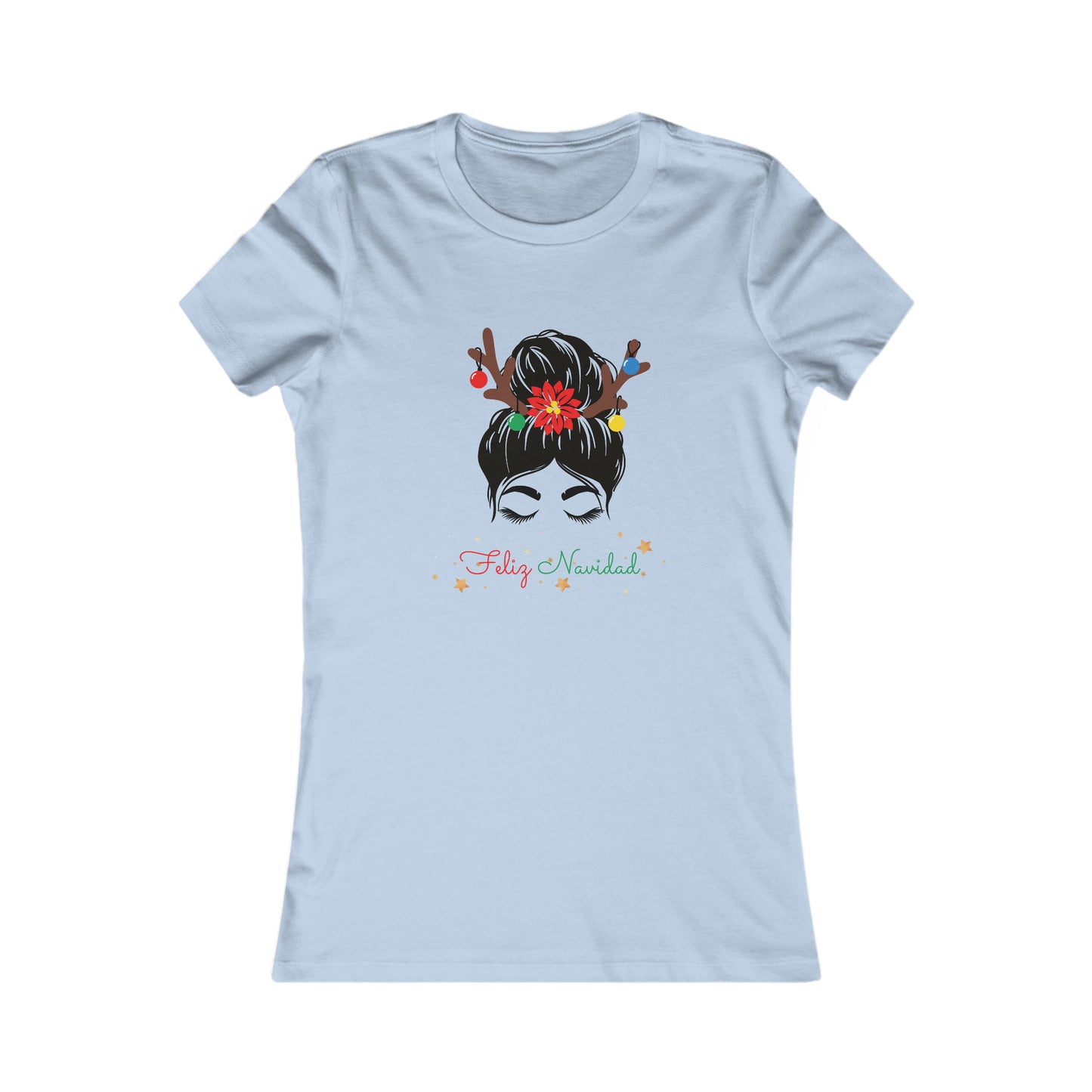 Feliz Navidad Women's Fitted Favorite Tee