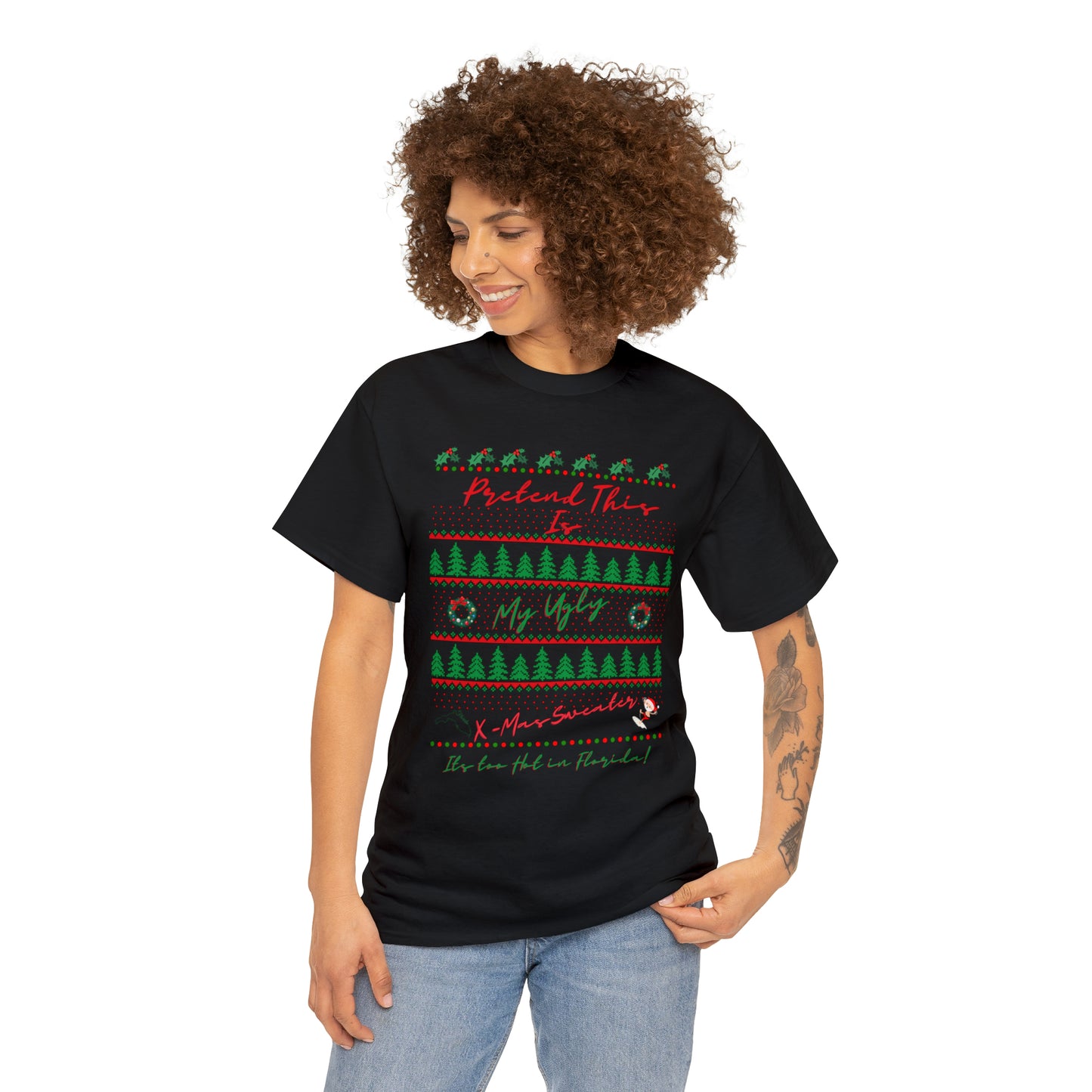 FL Ugly Sweater Unisex Heavy Cotton Tee